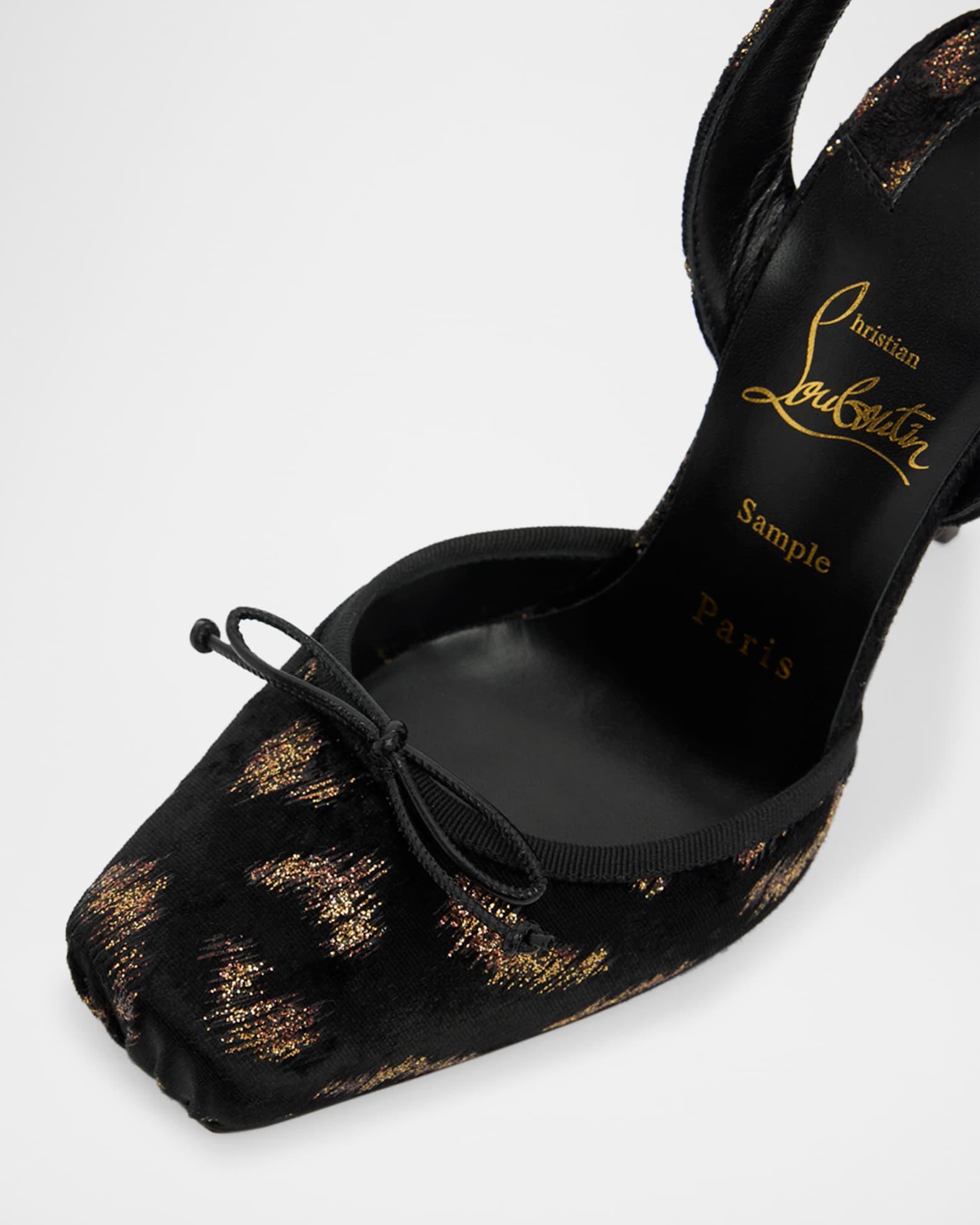 Cassia Lace-Up Red Sole Ballerina Pumps Product Image