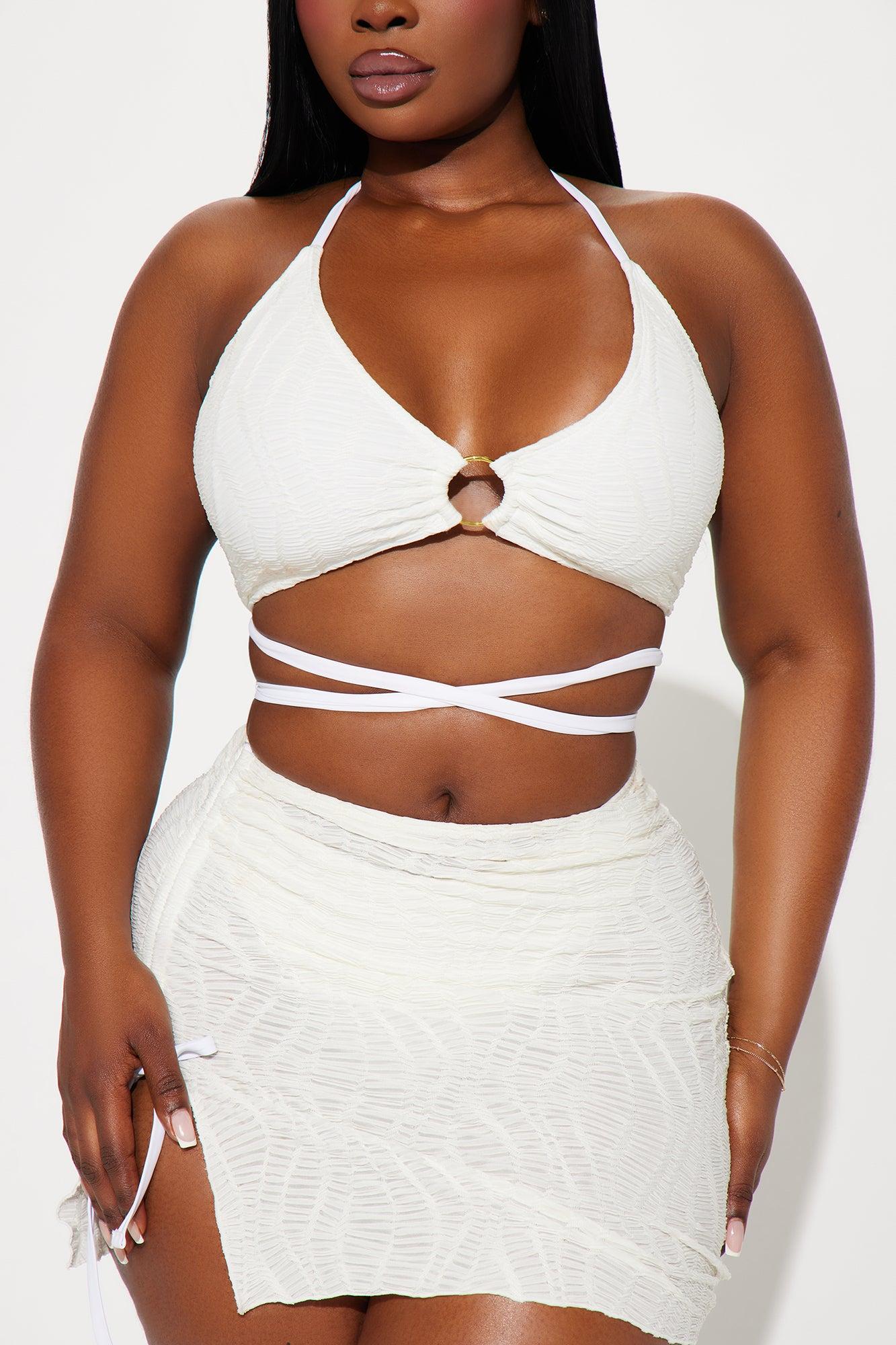 Hanna 3 Piece Bikini Set - Ivory Product Image