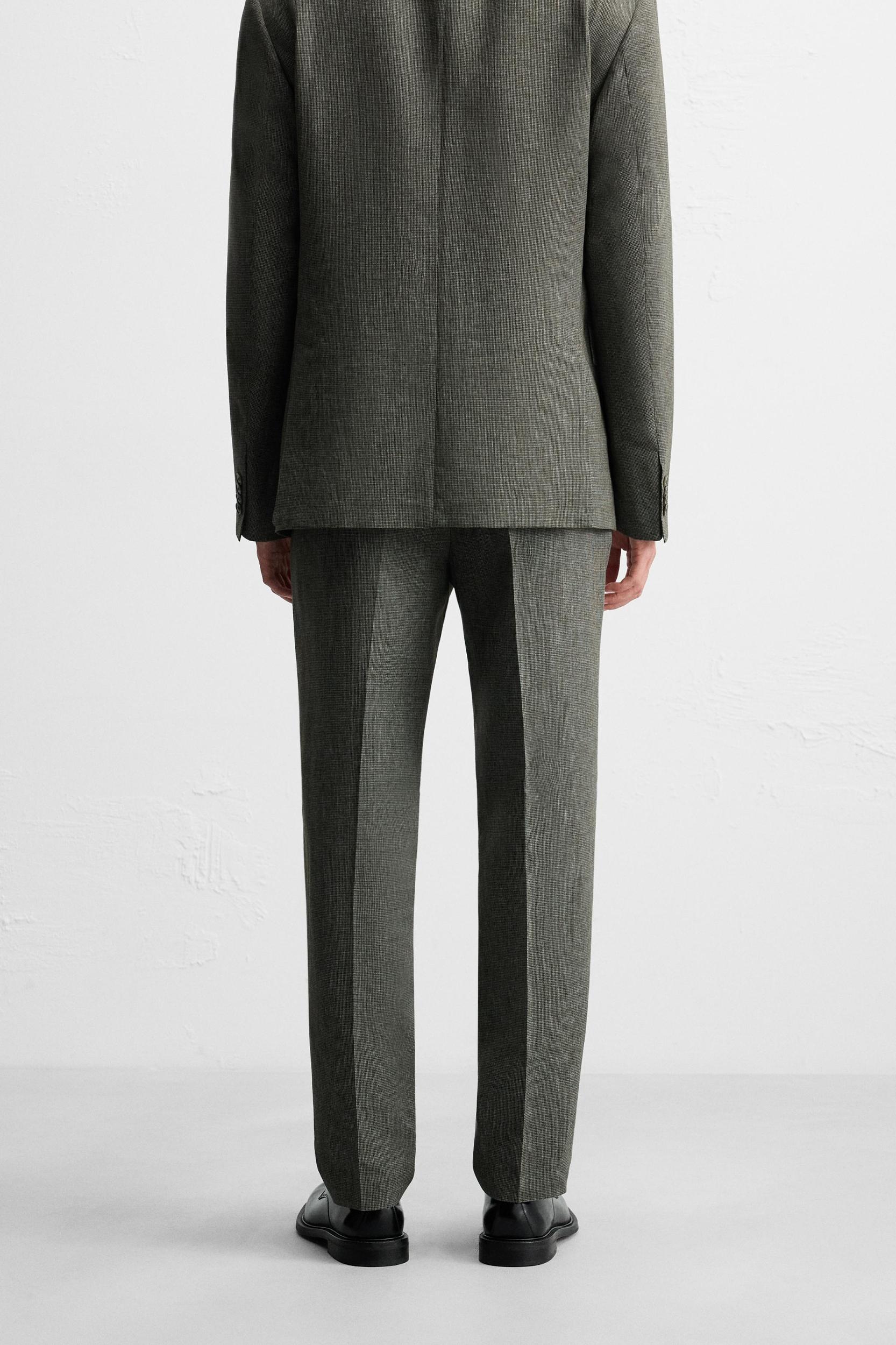 HOUNDSTOOTH SUIT PANTS Product Image