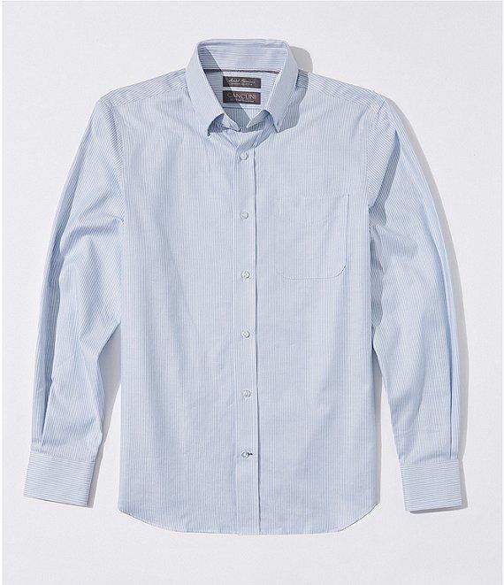 Daniel Cremieux Signature Label Canclini Stripe Long Sleeve Woven Shirt Product Image