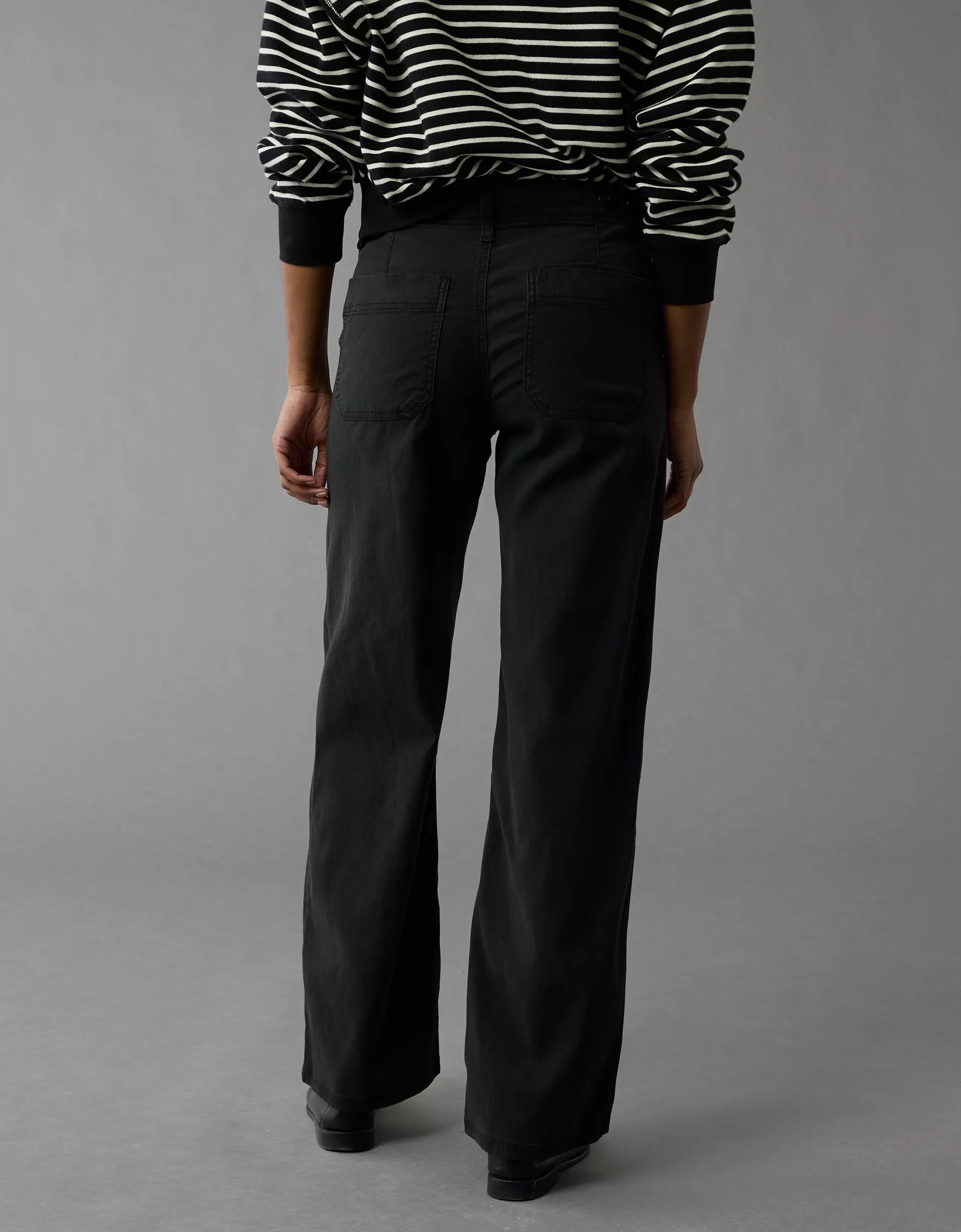 AE Stretch High-Waisted Stovepipe Utility Pant Product Image