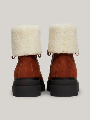 Lined Suede Roll-Down Boot Product Image