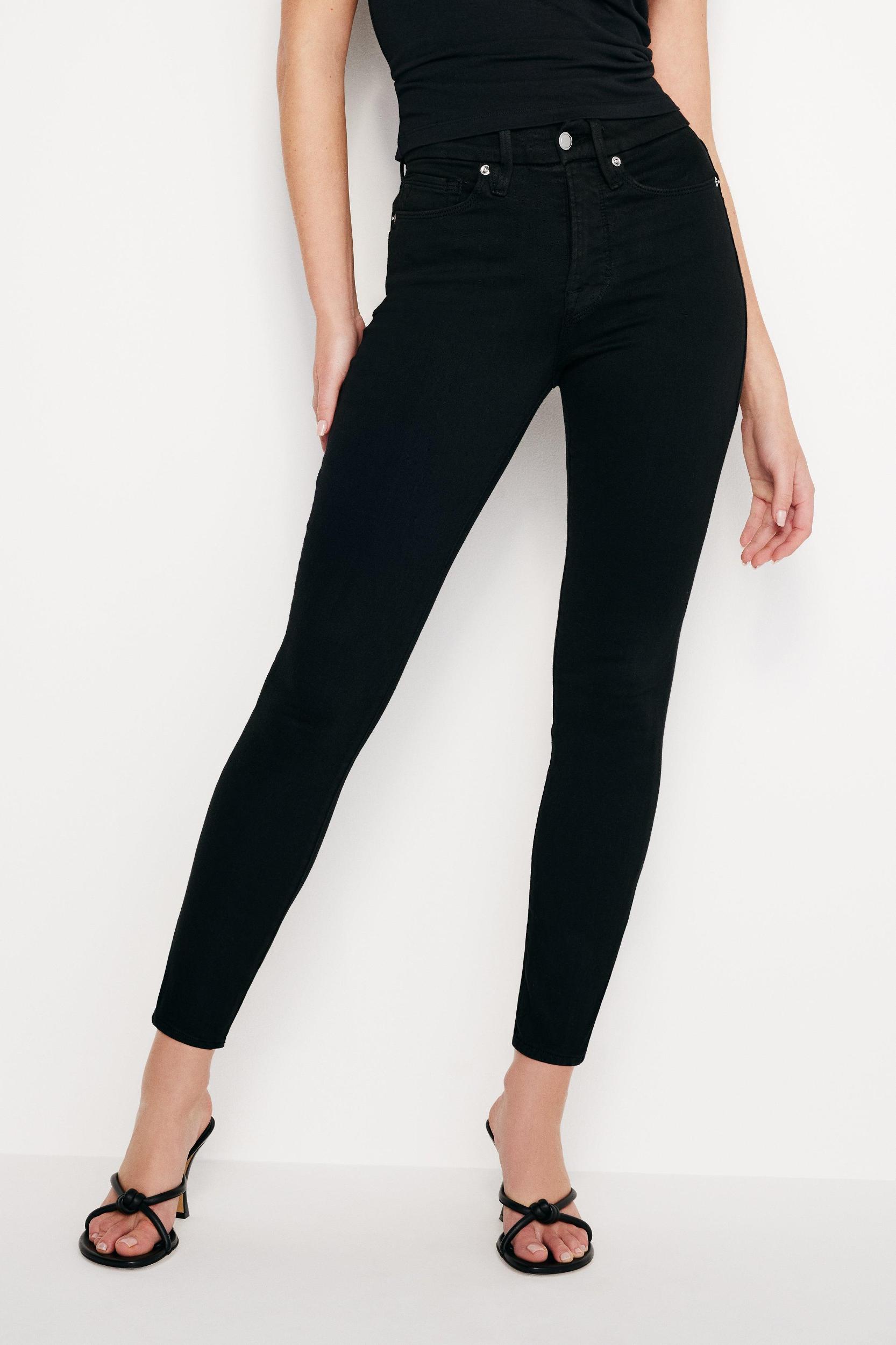 GOOD LEGS SKINNY CROPPED JEANS | BLACK001 Product Image