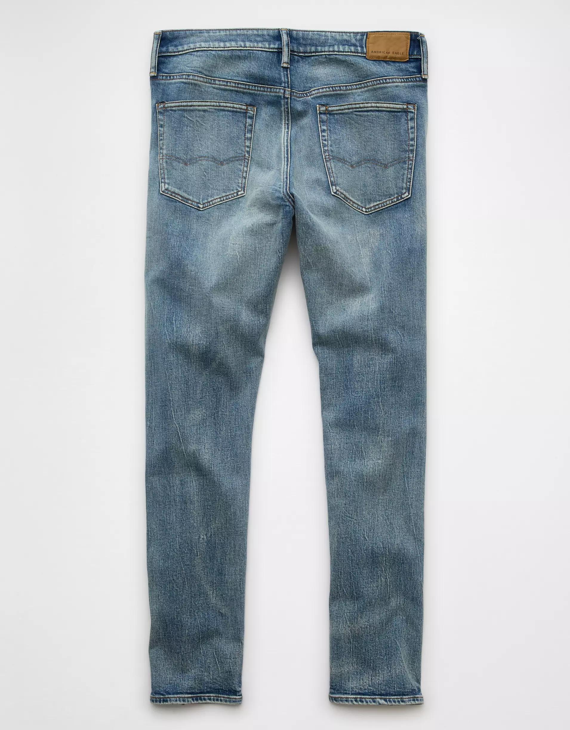 AE AirFlex+ Patched Athletic Skinny Jean Product Image