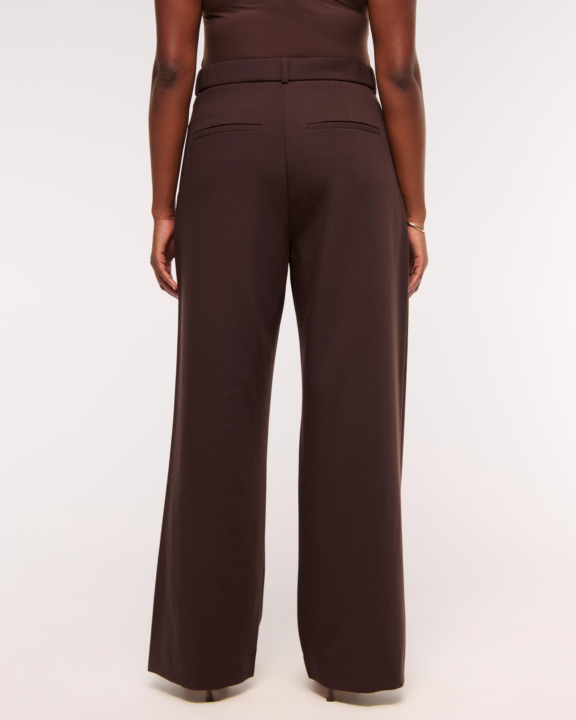 A&F Sloane Tailored Wide Leg Pant Product Image
