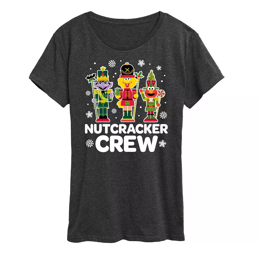 Women's Sesame Street Nutcracker Crew Graphic Tee, Girl's,  Product Image