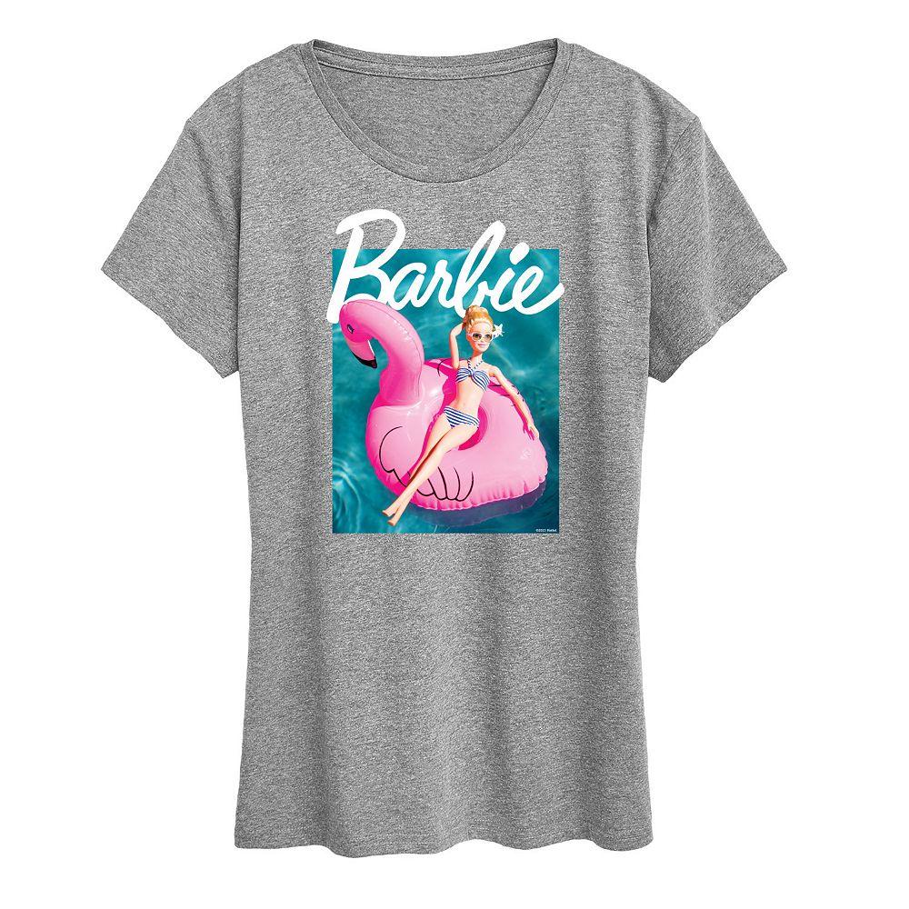 Women's Barbie® Pool Flamingo Graphic Tee, Girl's,  Product Image