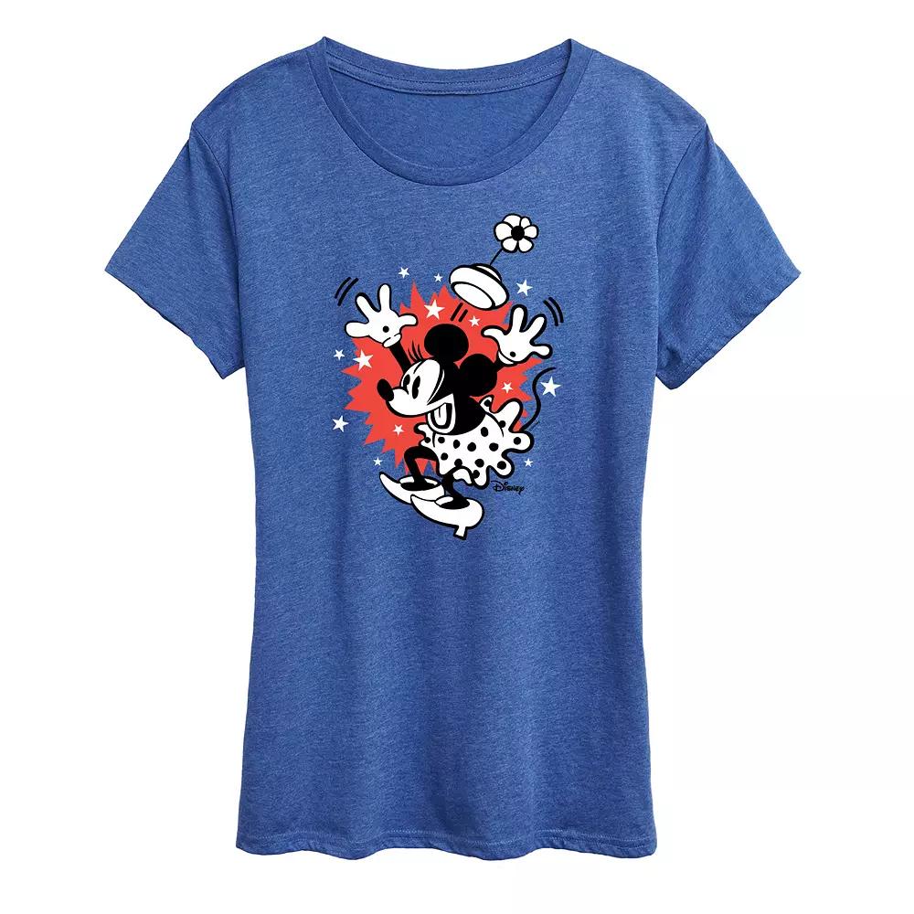 Disney's Minnie Mouse Surprise Graphic Tee, Women's,  Product Image