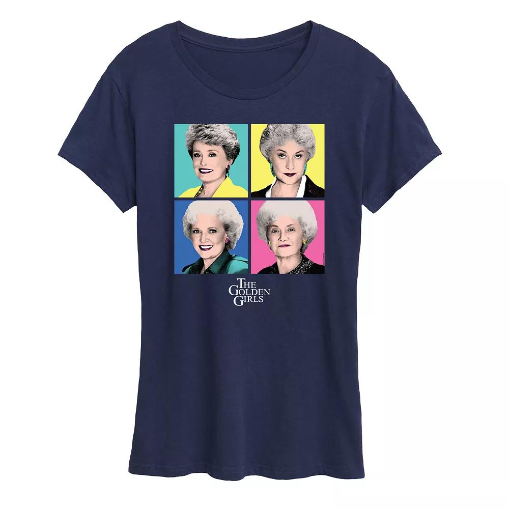 Women's Golden Girls Pop Art Graphic Tee, Girl's,  Product Image