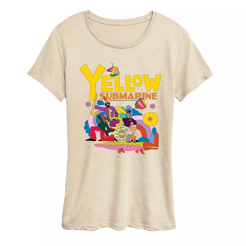 Women's The Beatles Yellow Submarine Graphic Tee,  Product Image