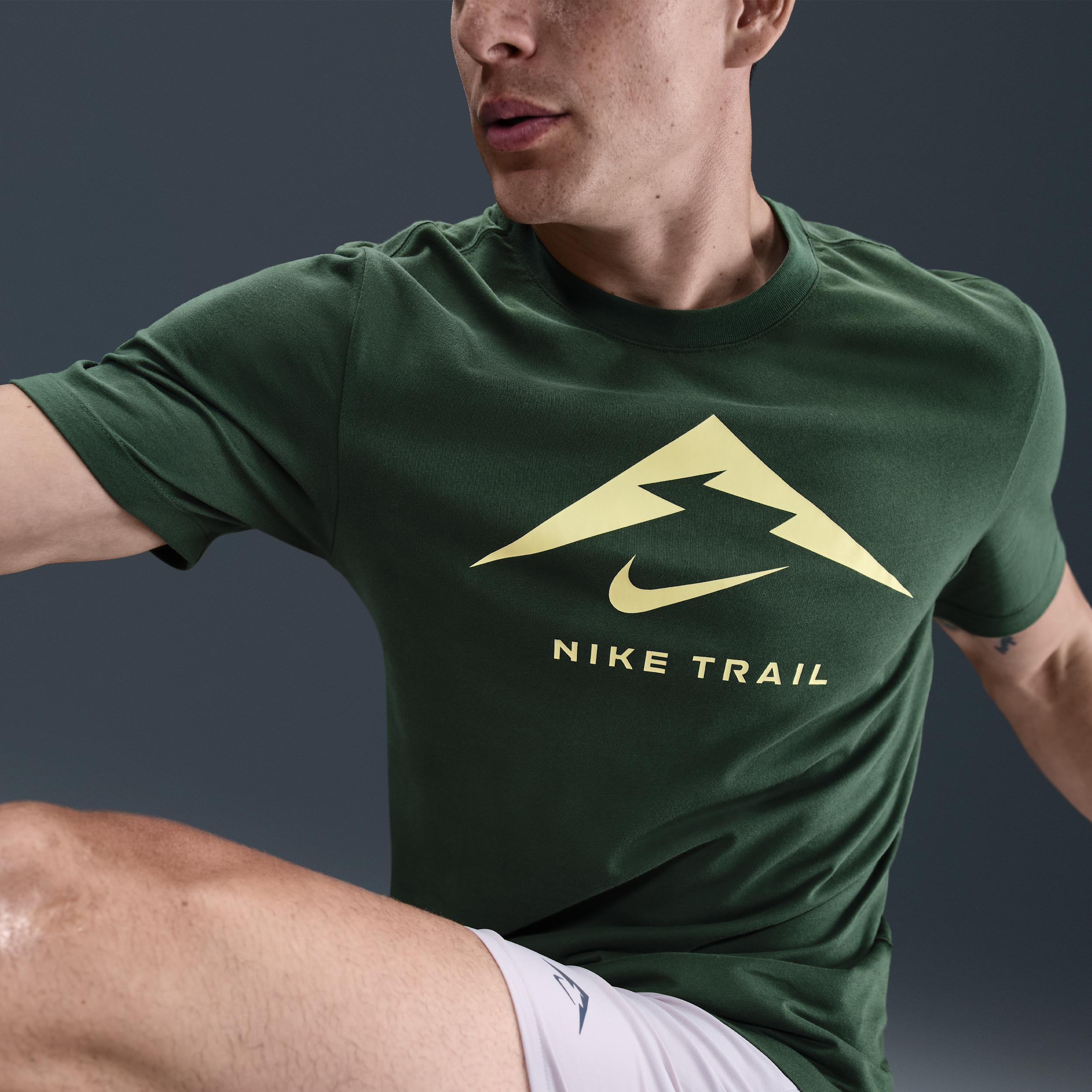 Nike Mens Dri-FIT Trail Running T-Shirt | FQ3914-323 Product Image