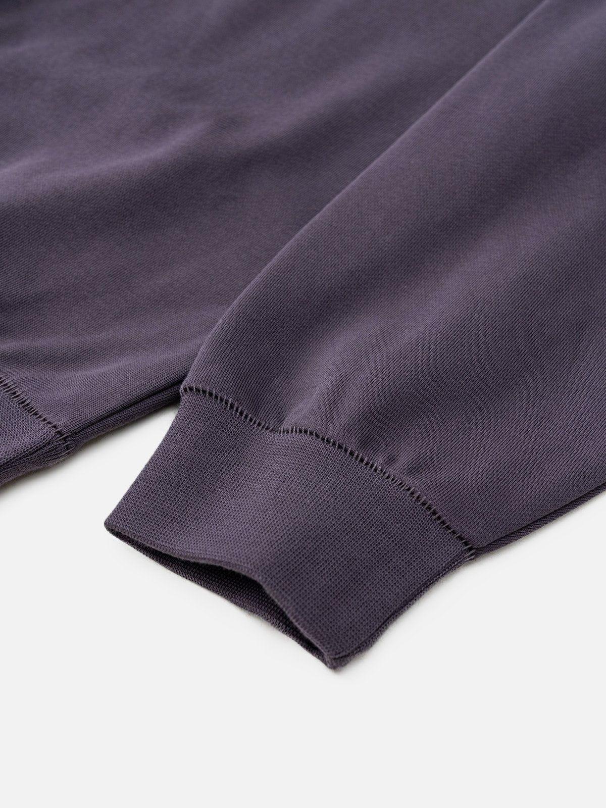 Aelfric Eden Basic Solid Oversized Sweatshirt Product Image