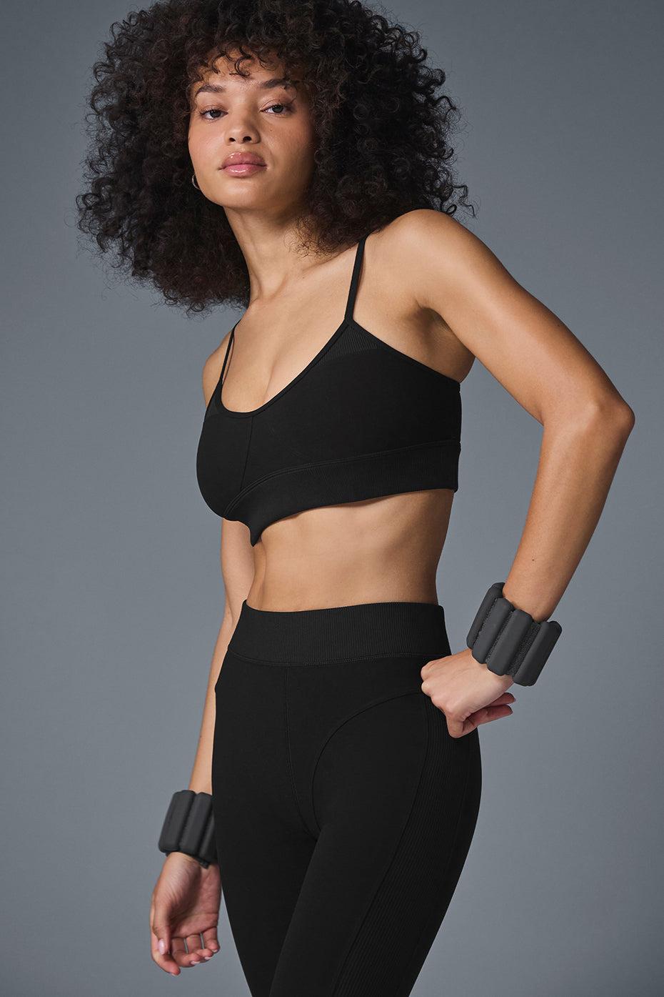 Alosoft Head Start Bra - Black Product Image