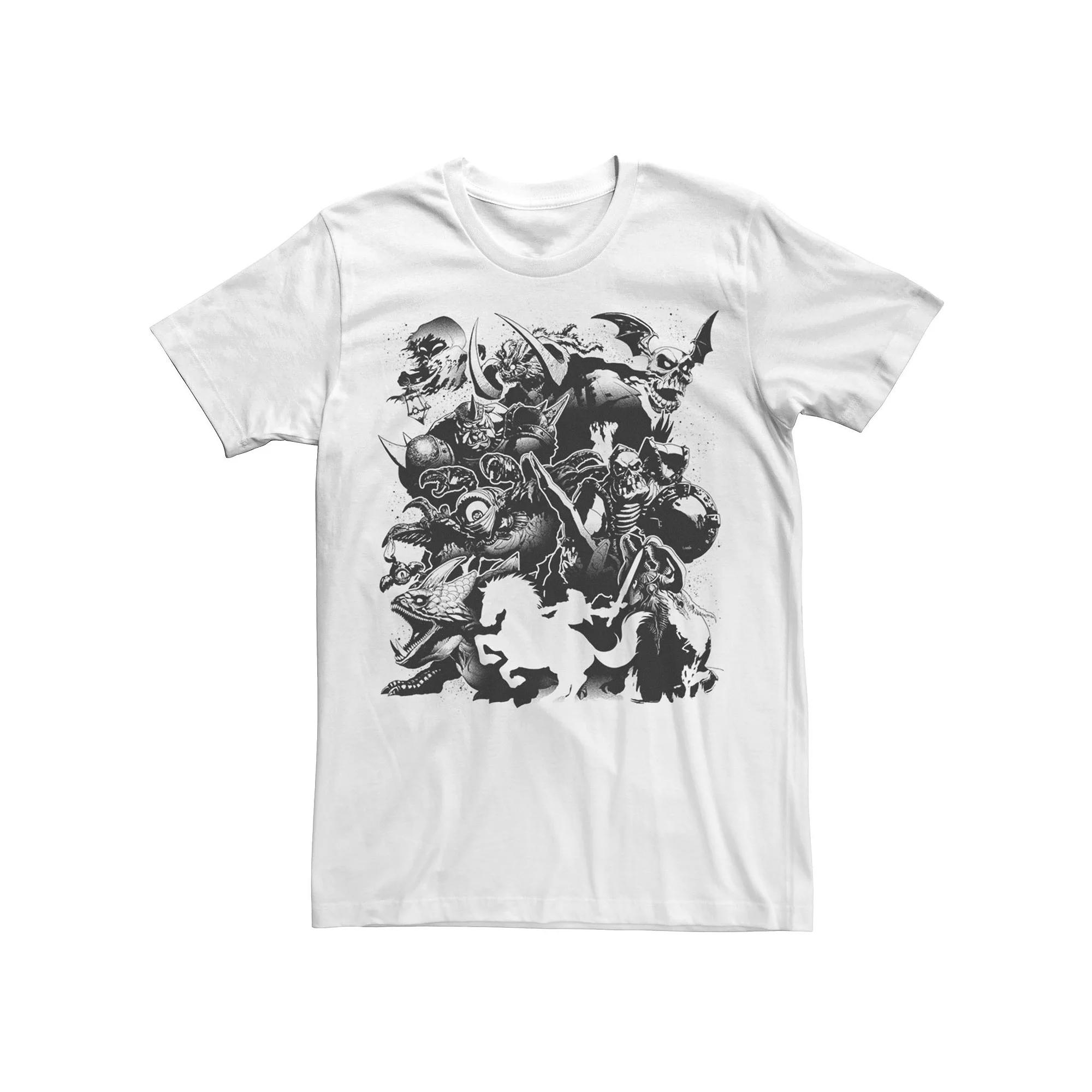 Men's Zelda Link Silhouette Bad Guys Graphic Tee,  Product Image