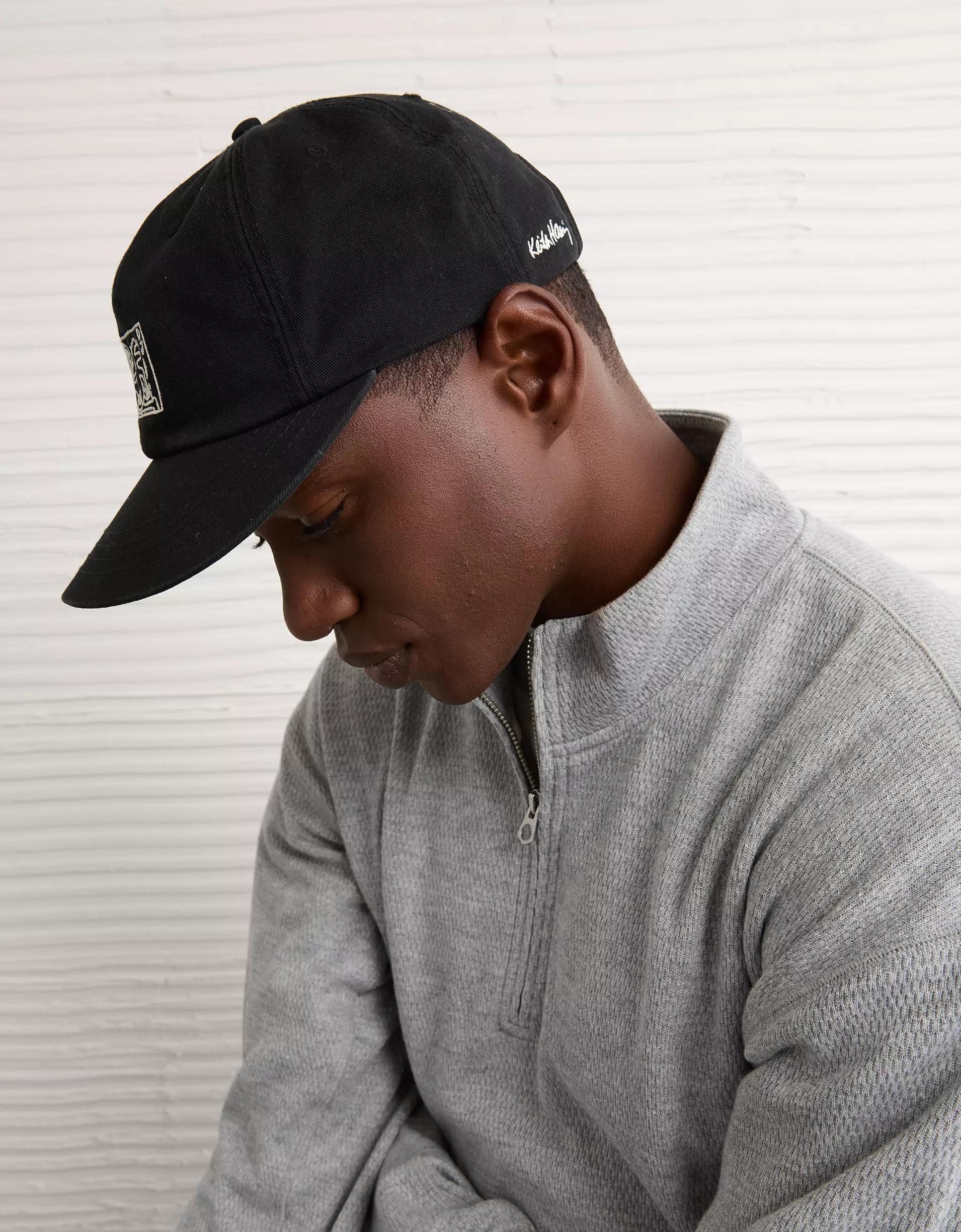 AE Embroidered Keith Haring Dad Baseball Hat Product Image