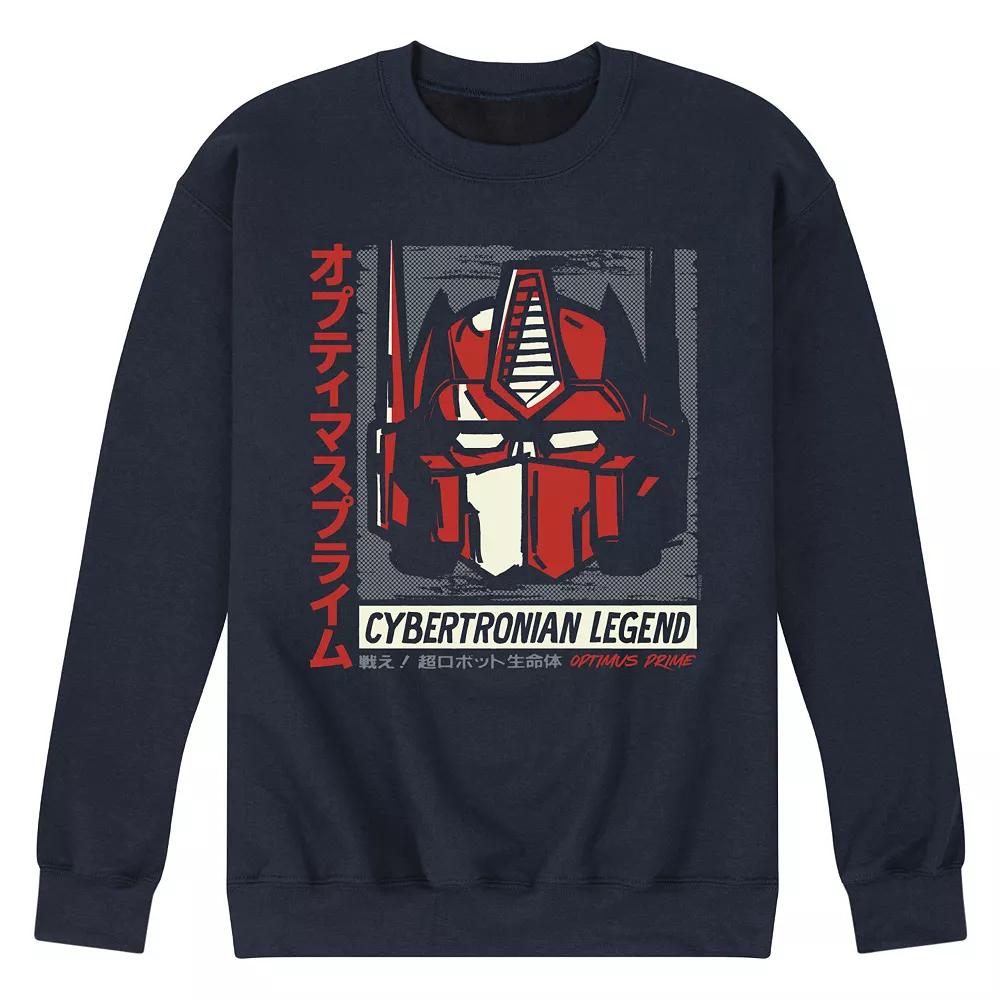 Men's Transformers Optimus Fleece Sweatshirt,  Product Image