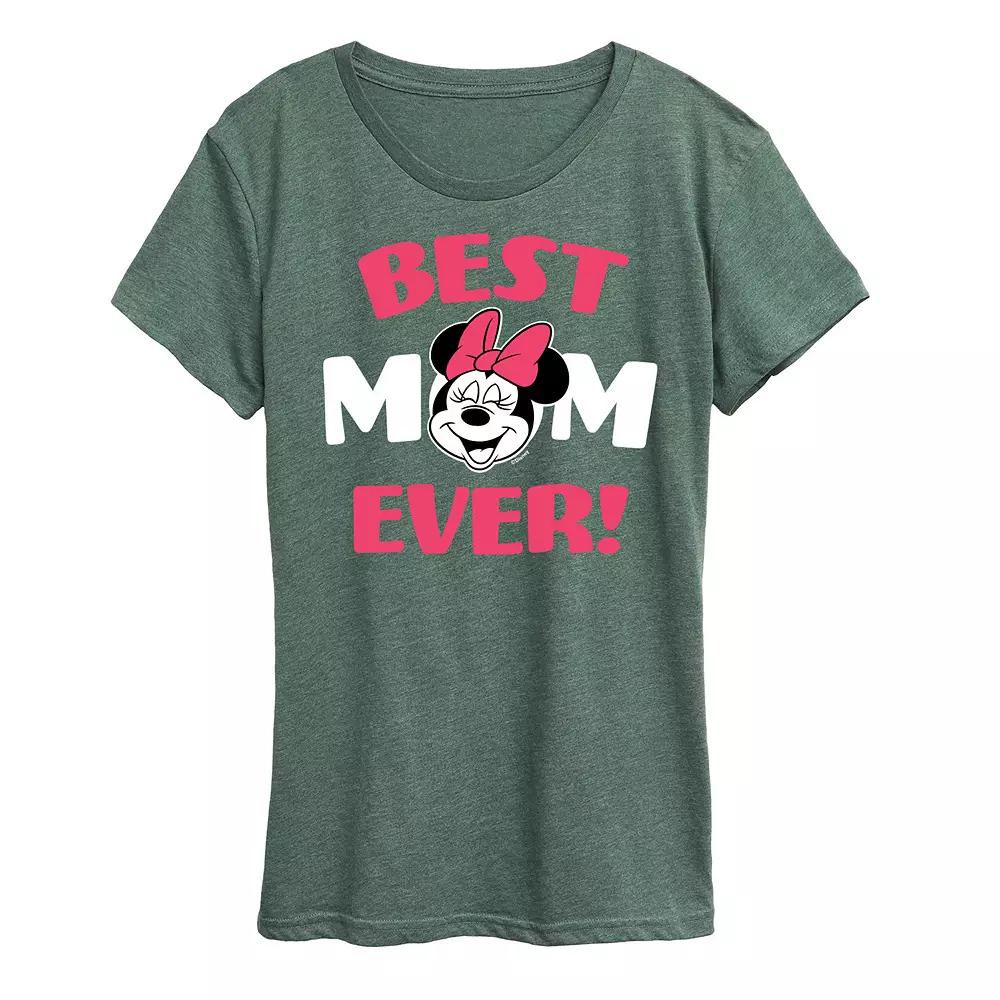 Disney's Minnie Mouse Women's Best Mom Graphic Tee,  Product Image
