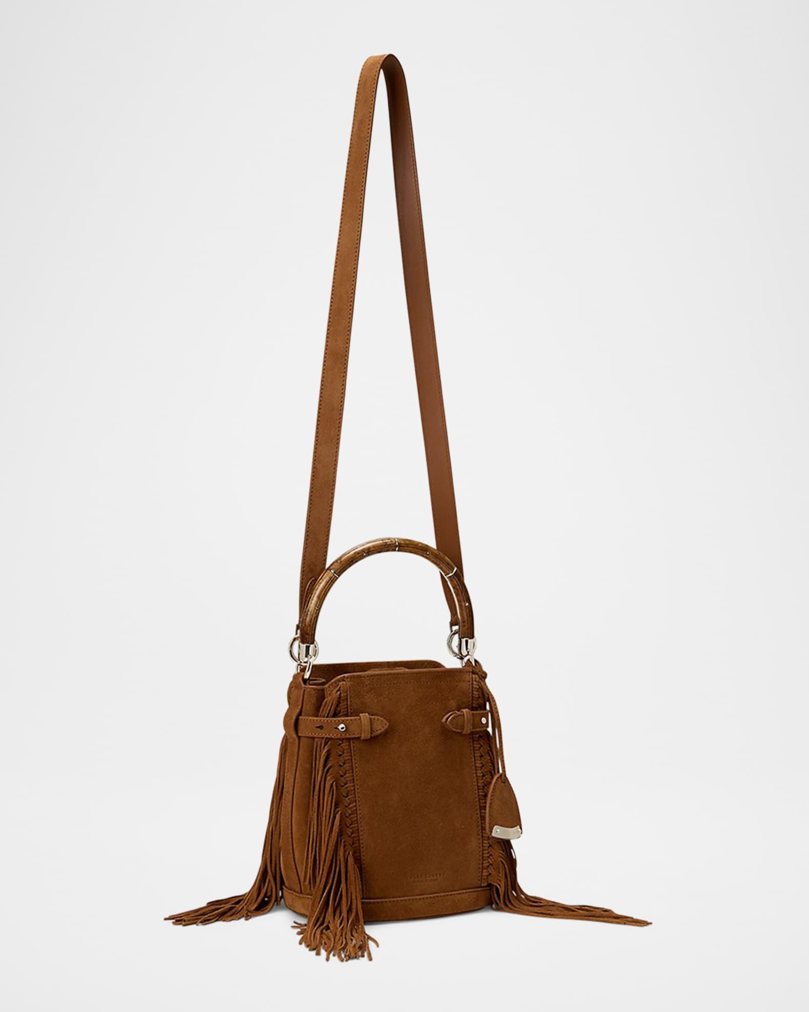 The Ralph Calf-Suede Small Bucket Bag Product Image