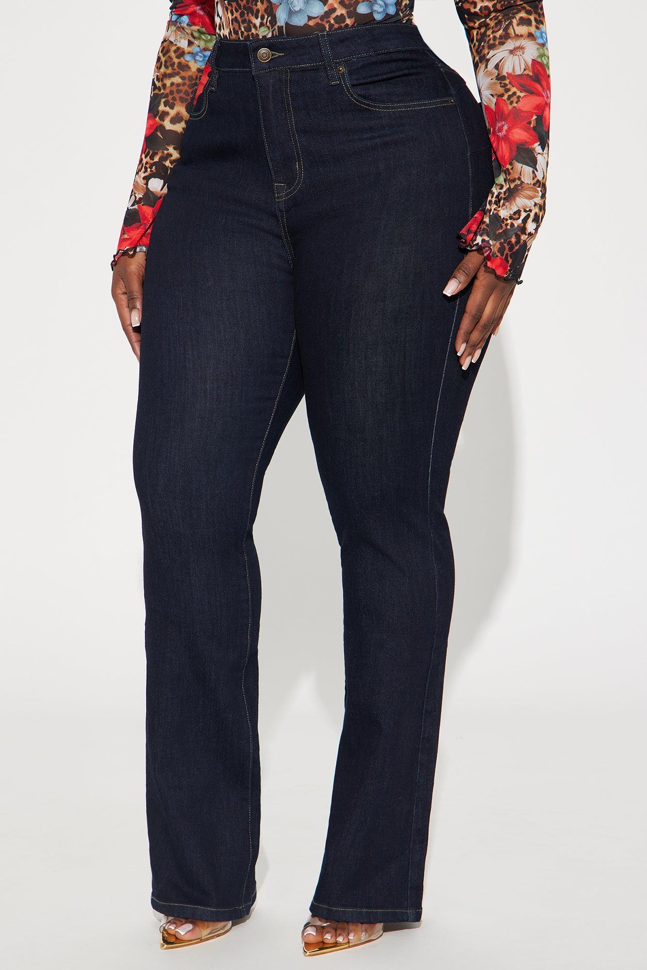 Amaya Sculpting Stretch Bootcut Jeans - Dark Wash Product Image