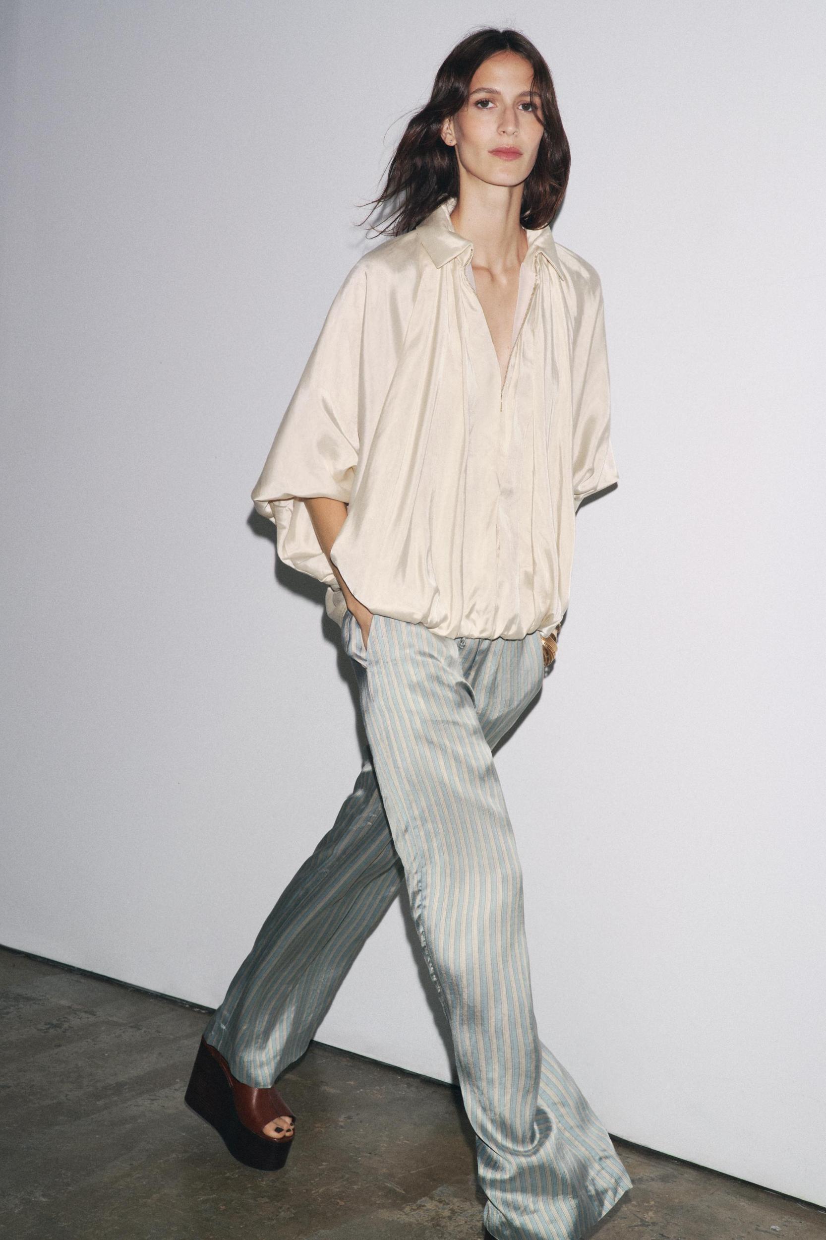 ZW COLLECTION STRIPED PAJAMA PANTS Product Image