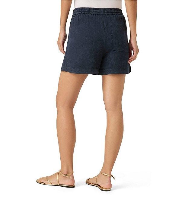 Splendid Coastal Linen Blend Knit Mid Rise Lounge Shorts Product Image