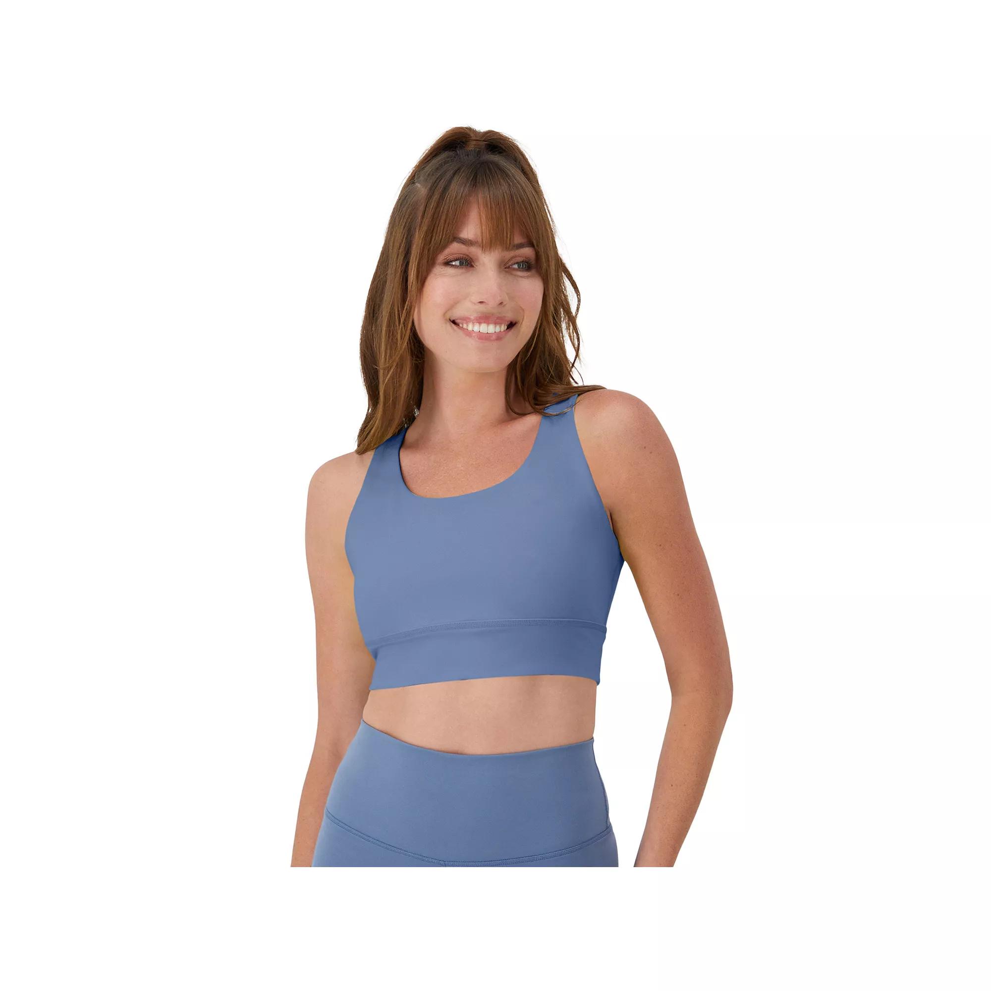 Women's Hanes Moves™ Racerback Crop Bralette SP121,  Product Image