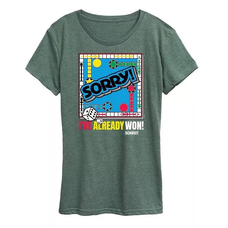 Women's Sorry I've Already Won Graphic Tee by Hasbro,  Product Image