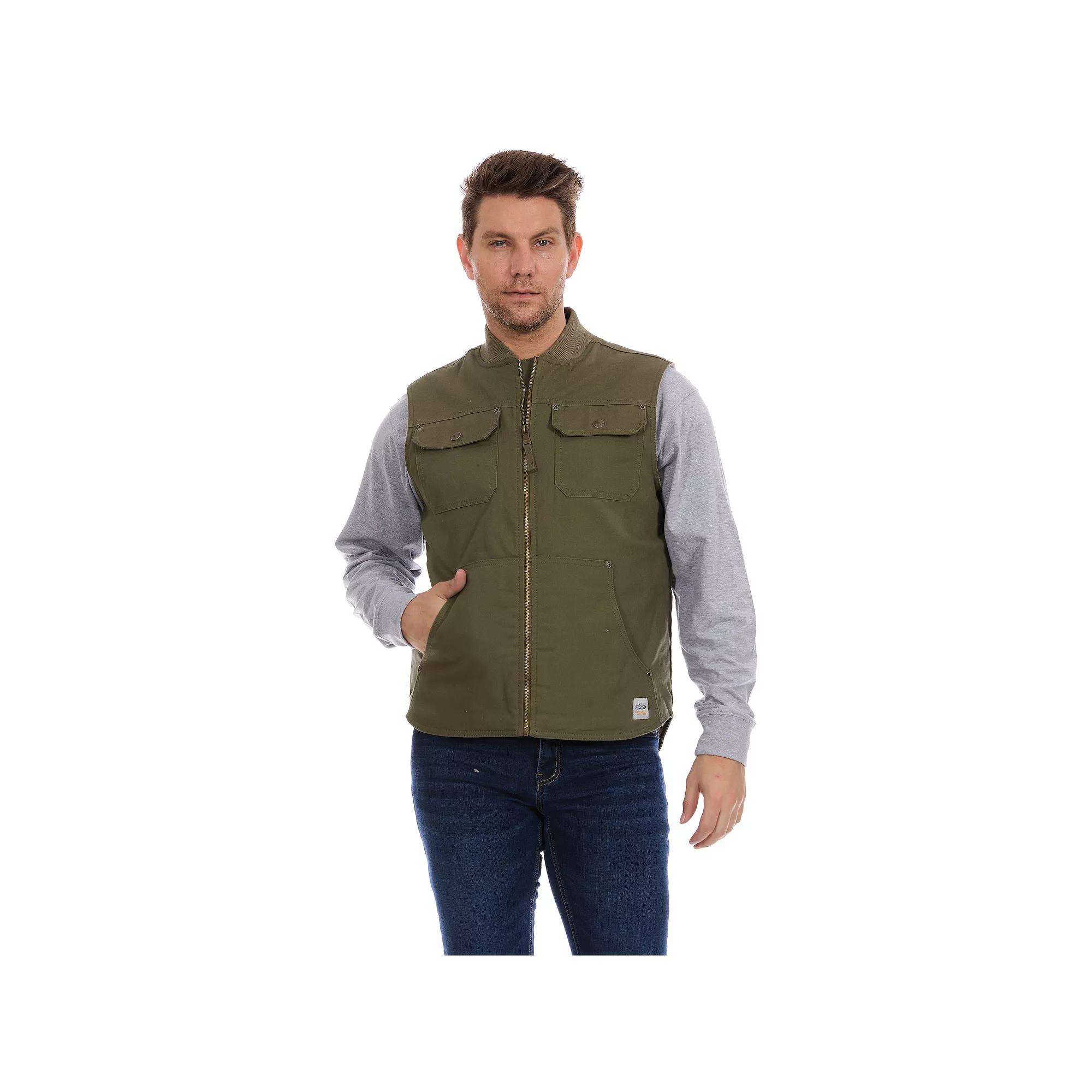Men's Bass Creek Outfitters® Duck Canvas Vest,  Product Image