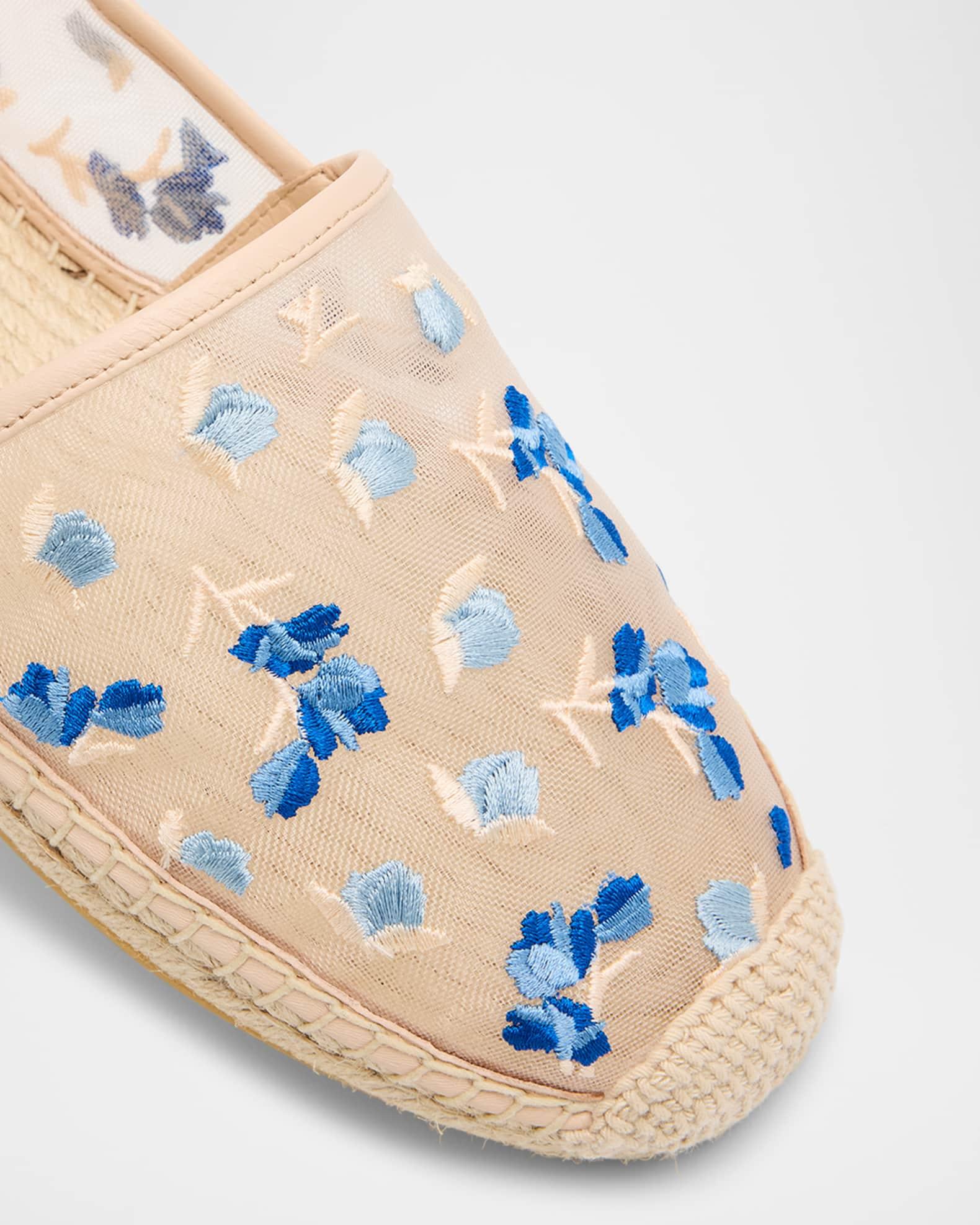 Bareitall Cotton Espadrille Loafers Product Image