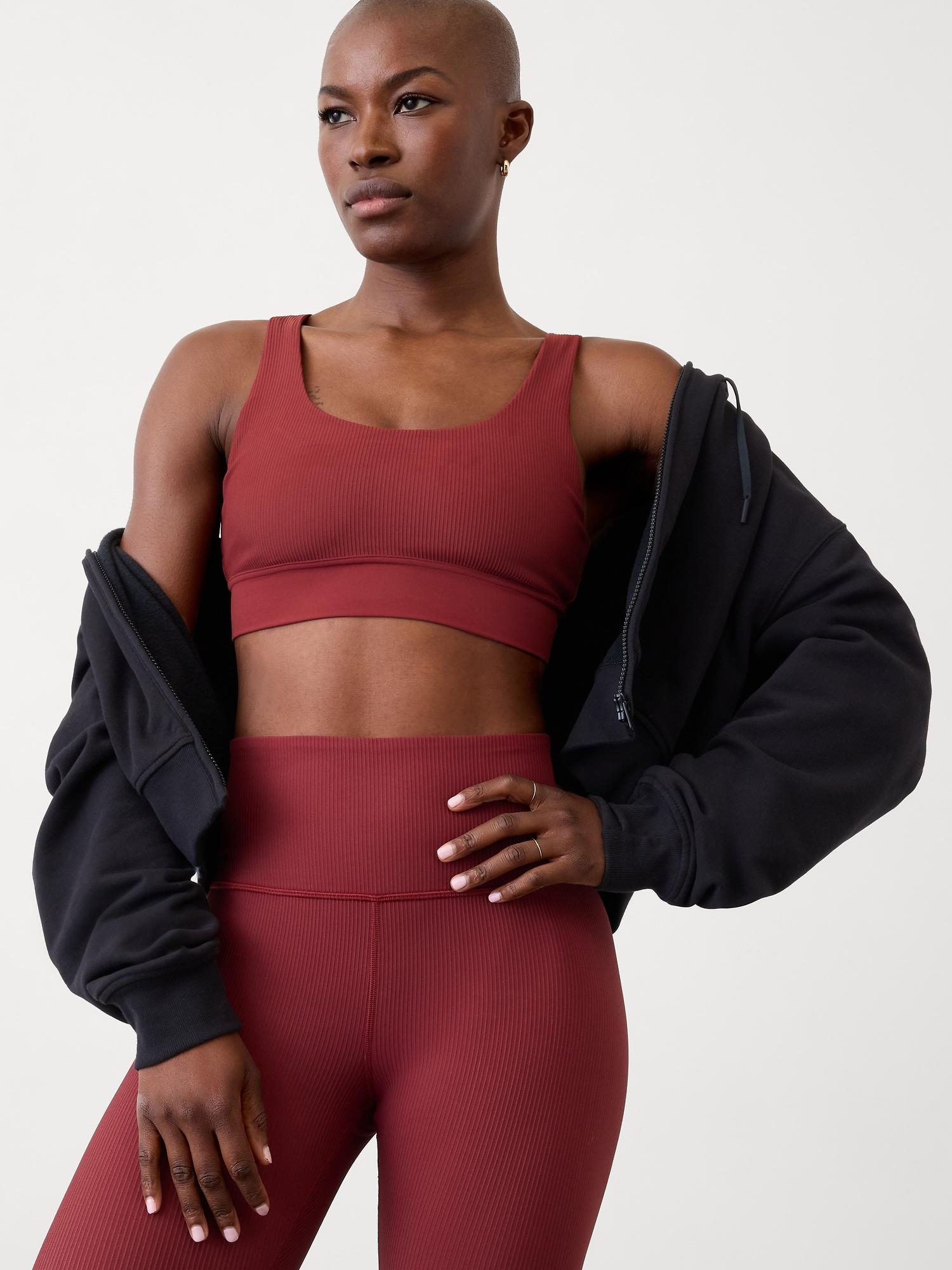 Breathe Rib Longline Sports Bra A-C Product Image