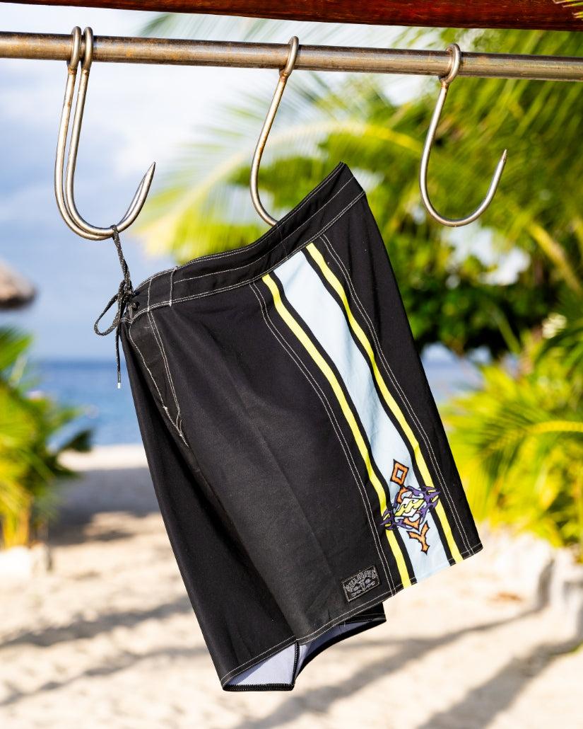Occy Pro Boardshorts - Washed Black Male Product Image