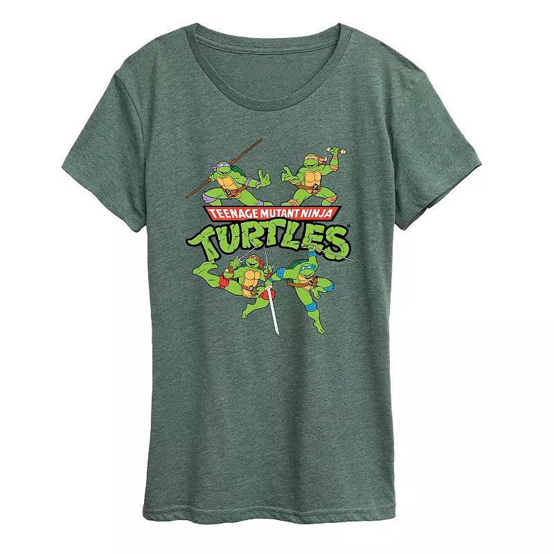 Women's Teenage Mutant Ninja Turtles Logo Graphic Tee,  Product Image