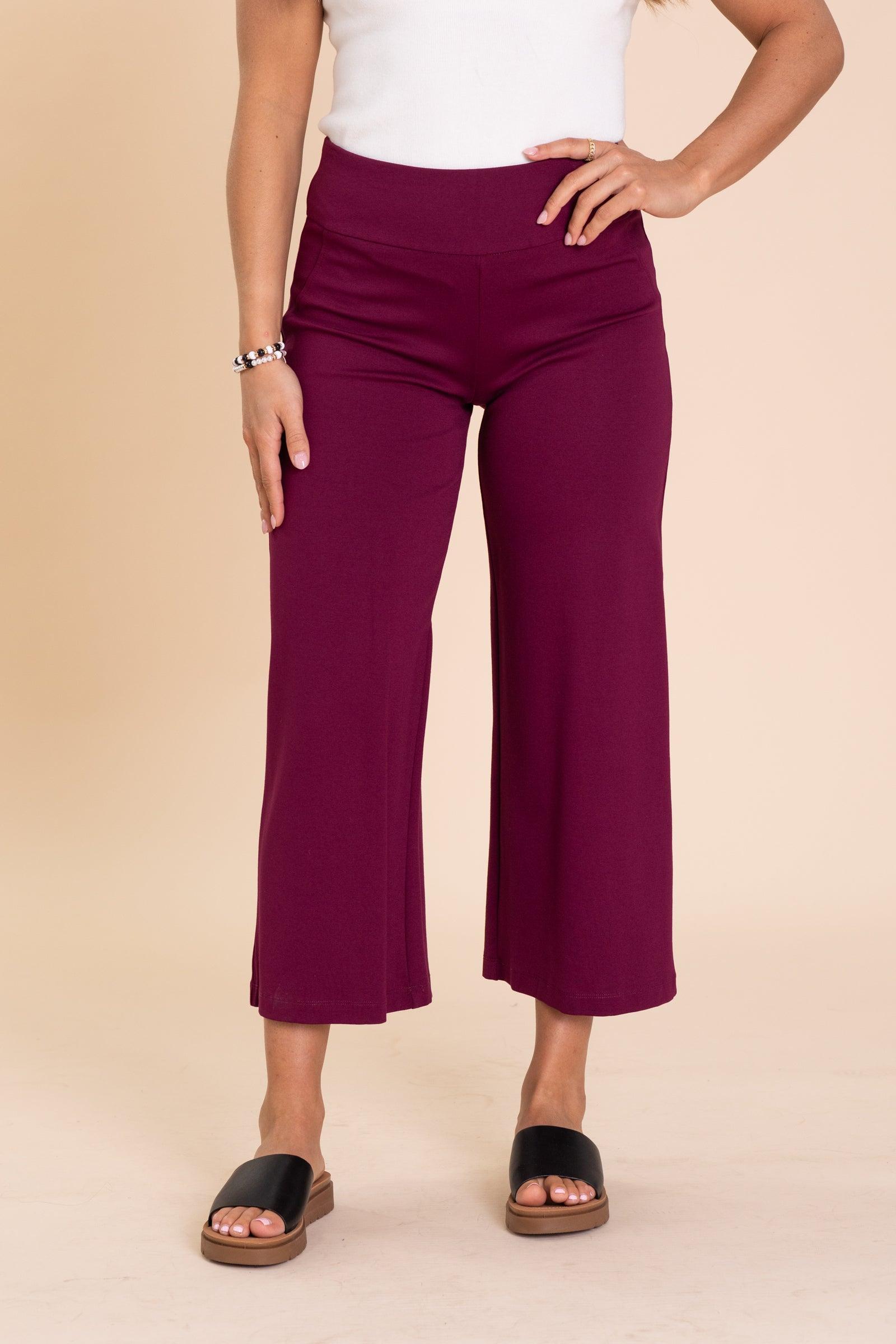 The Magic Cropped Wide Leg Pant Product Image