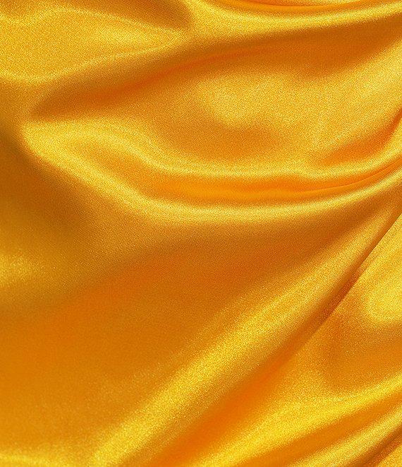 GB Social Cowl Halter Neck Satin Mini Dress Product Image