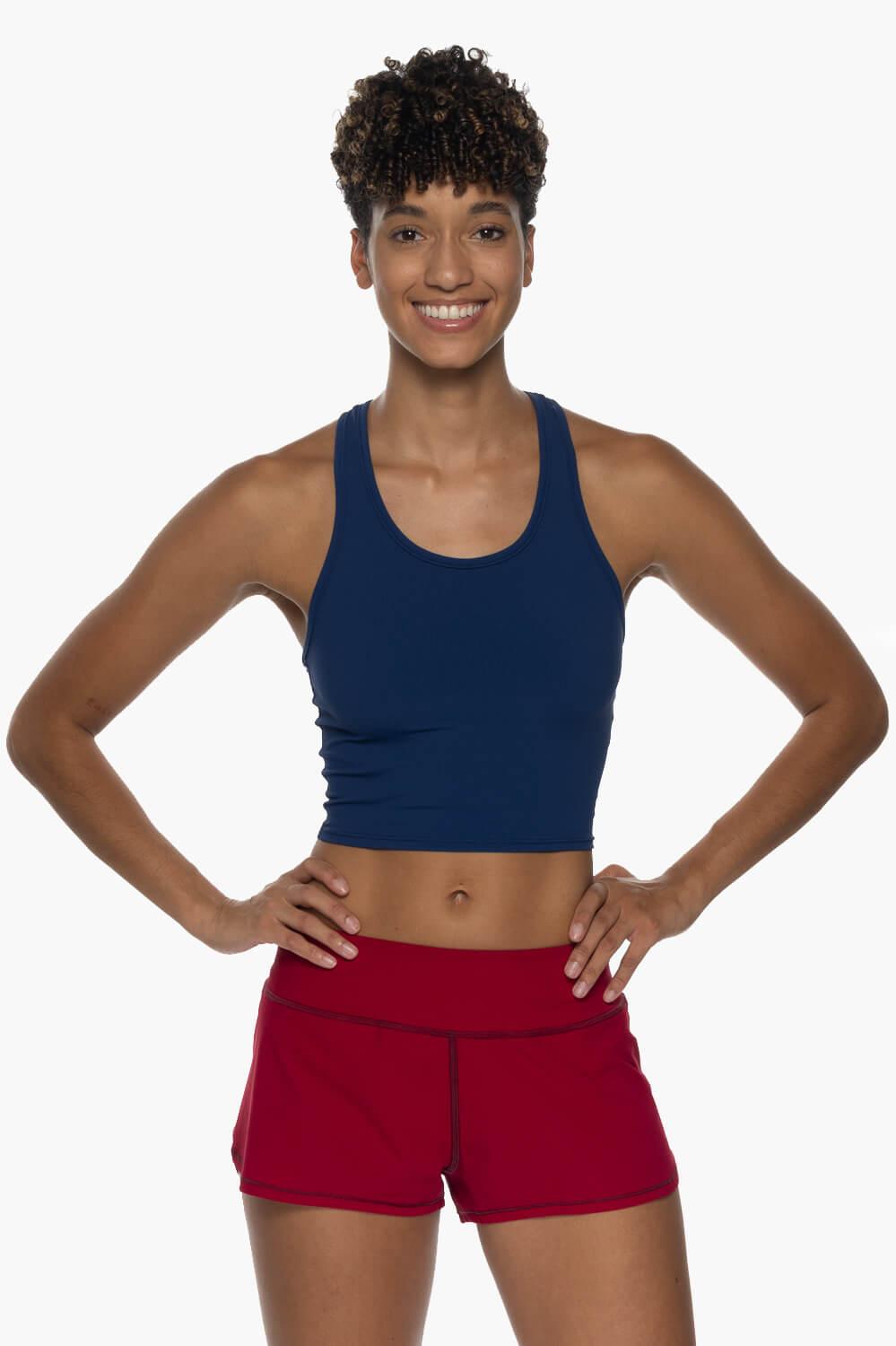 Poppy Run Short - Cranberry Female Product Image