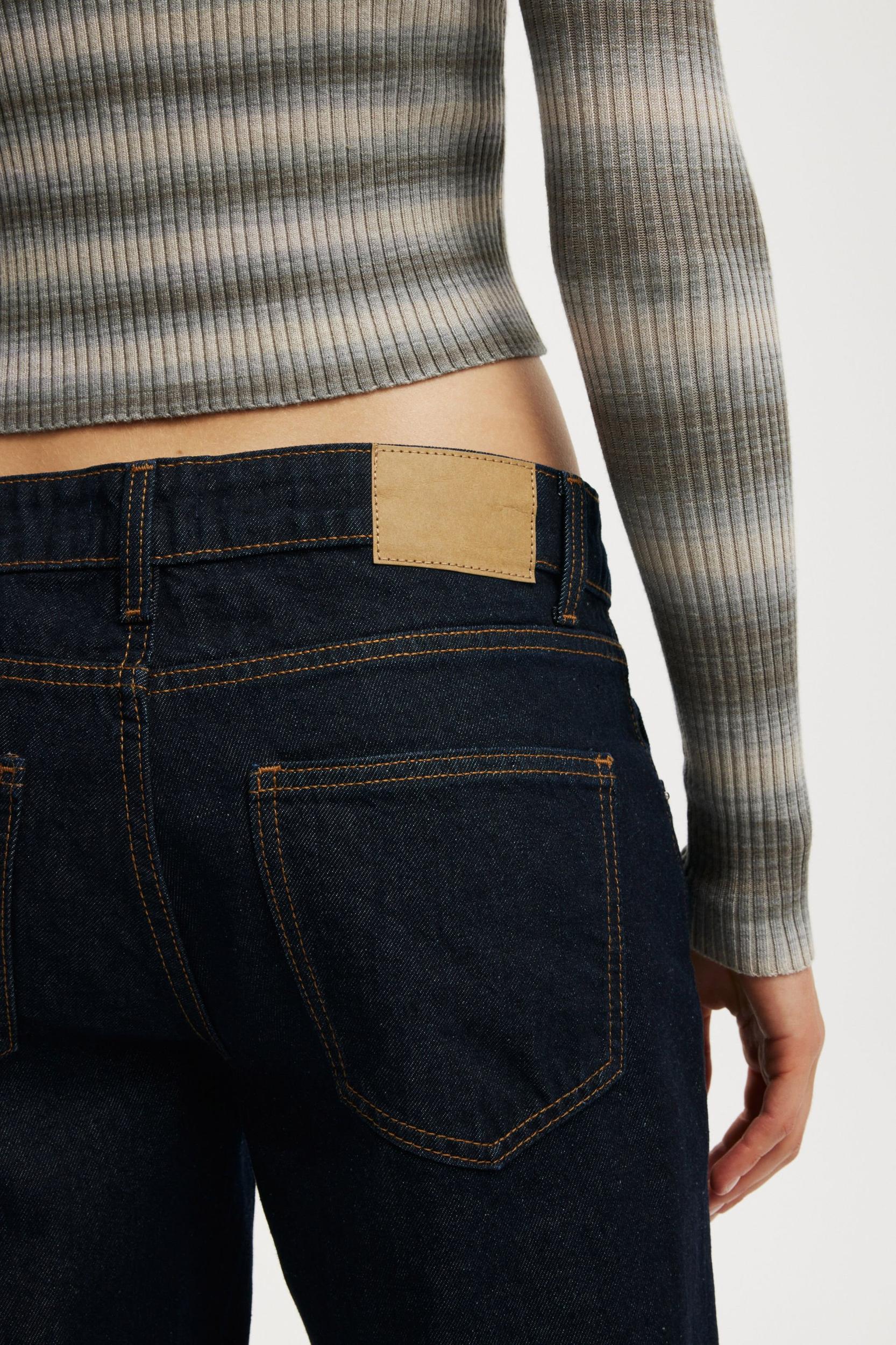 Low Rise Straight Jean Product Image