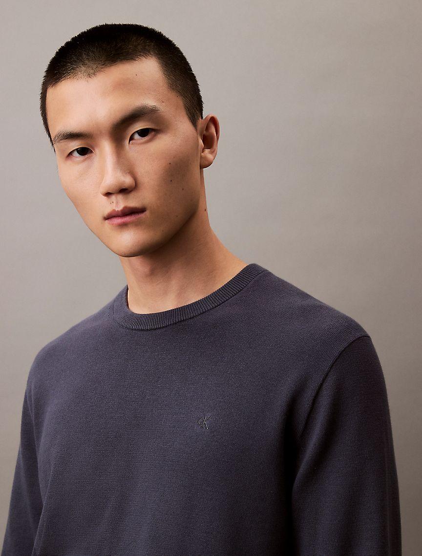 Smooth Cotton Sweater Product Image