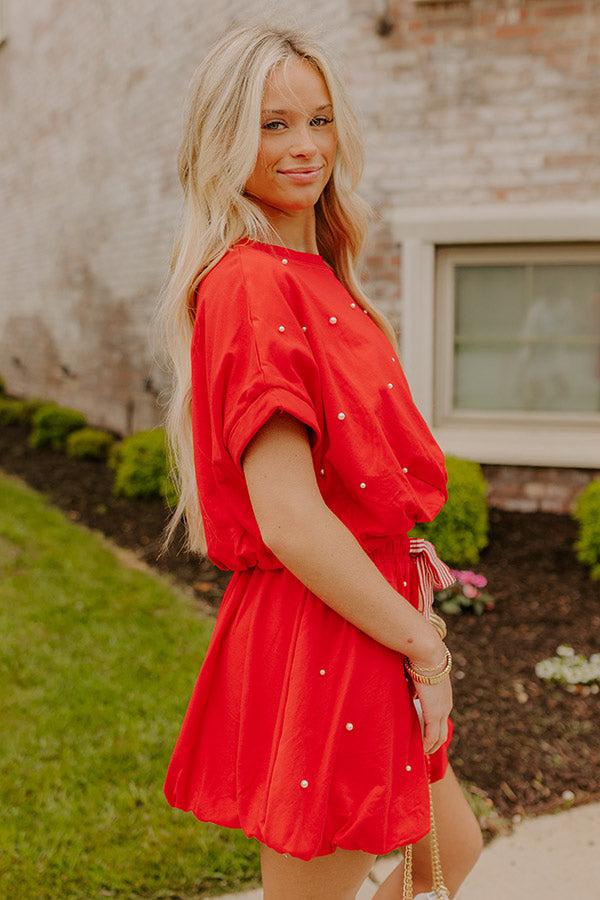 Belle of the Parade Embellished Crop Top Product Image