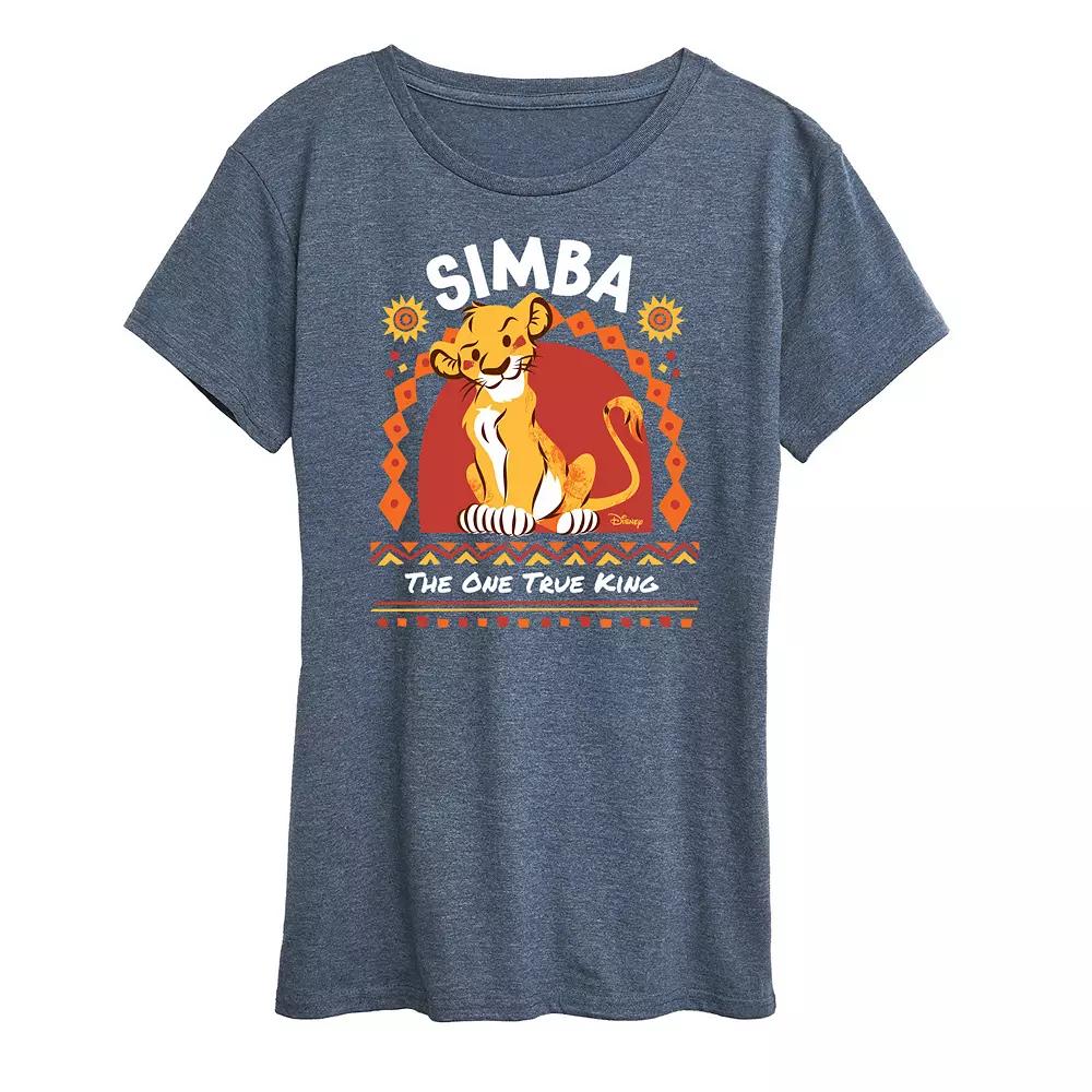 Disney's Lion King Simba Women's One True King Graphic Tee,  Product Image