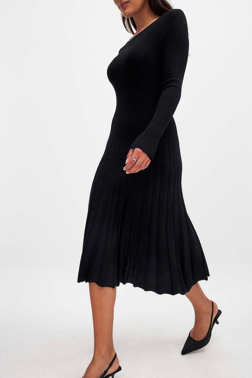 Fine Knitted Midi Dress Product Image