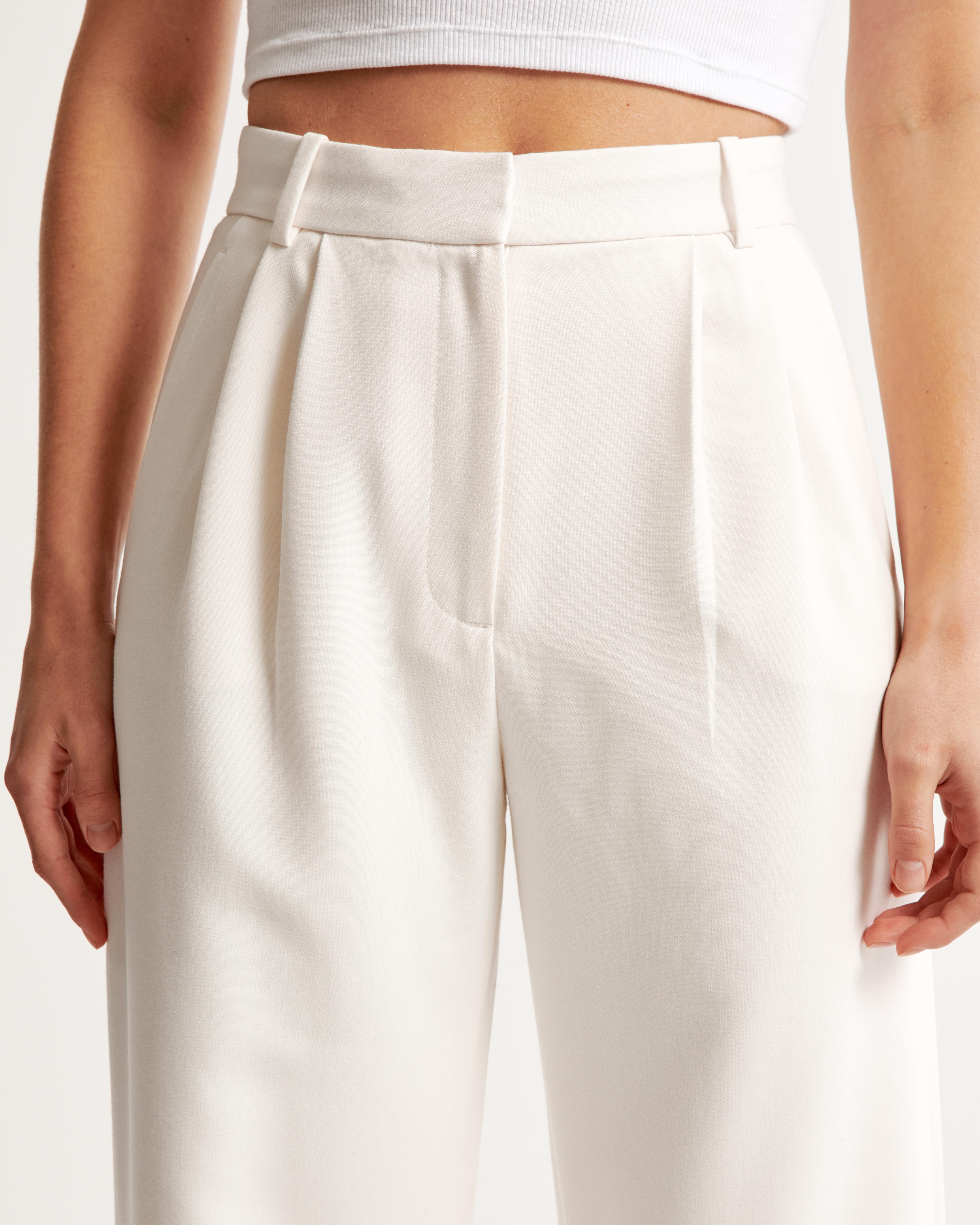 A&F Sloane Tailored Wide Leg Pant Product Image