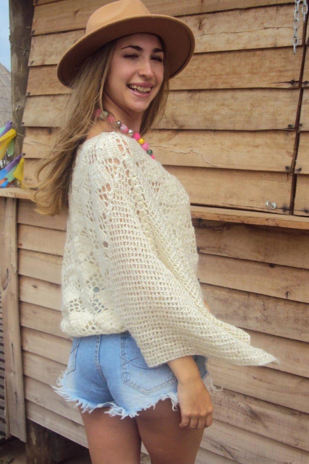 Crochet Poncho Product Image