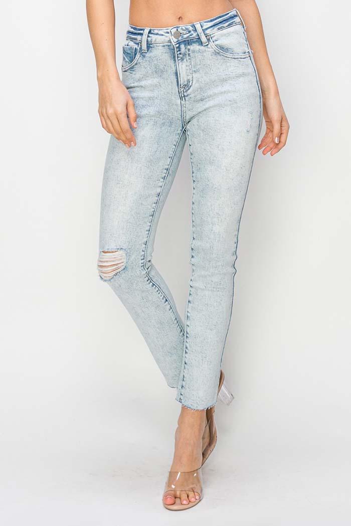 High Rise Skinny Relaxed Jeans Product Image