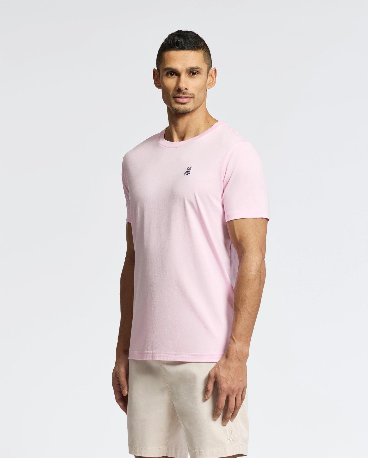 MENS CLASSIC CREW NECK TEE - B6U014CRPC Male Product Image