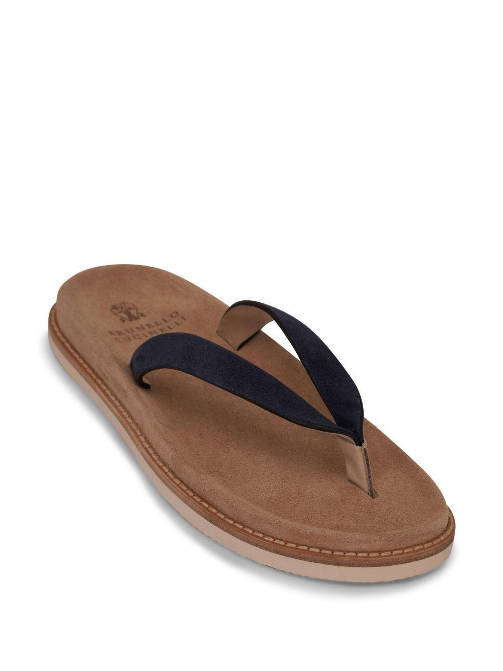 suede flip flops Product Image