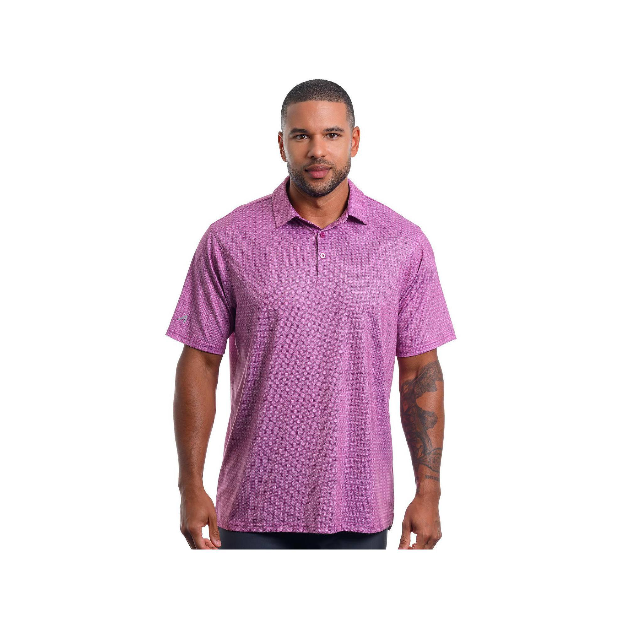 Men's Antigua Mosaic Polo Shirt,  Product Image