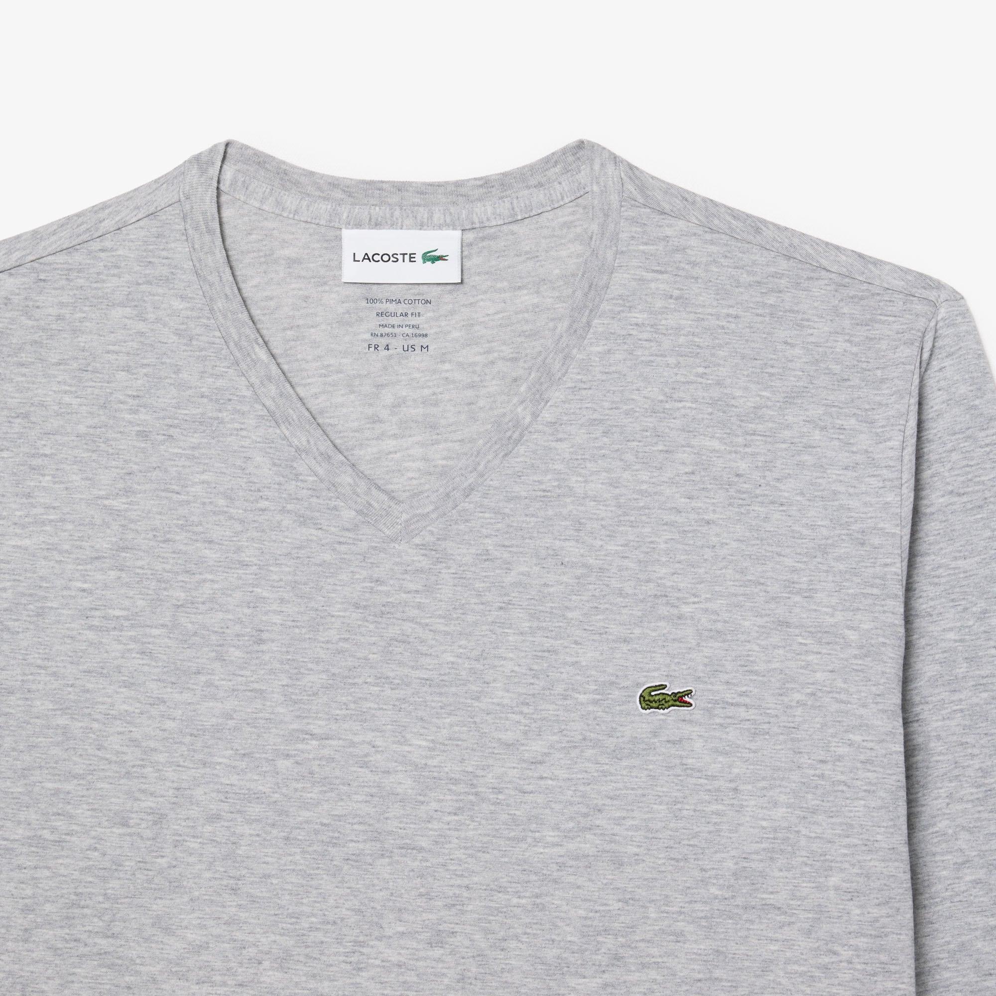 Men's Lightweight Pima Cotton V-Neck T-Shirt Product Image