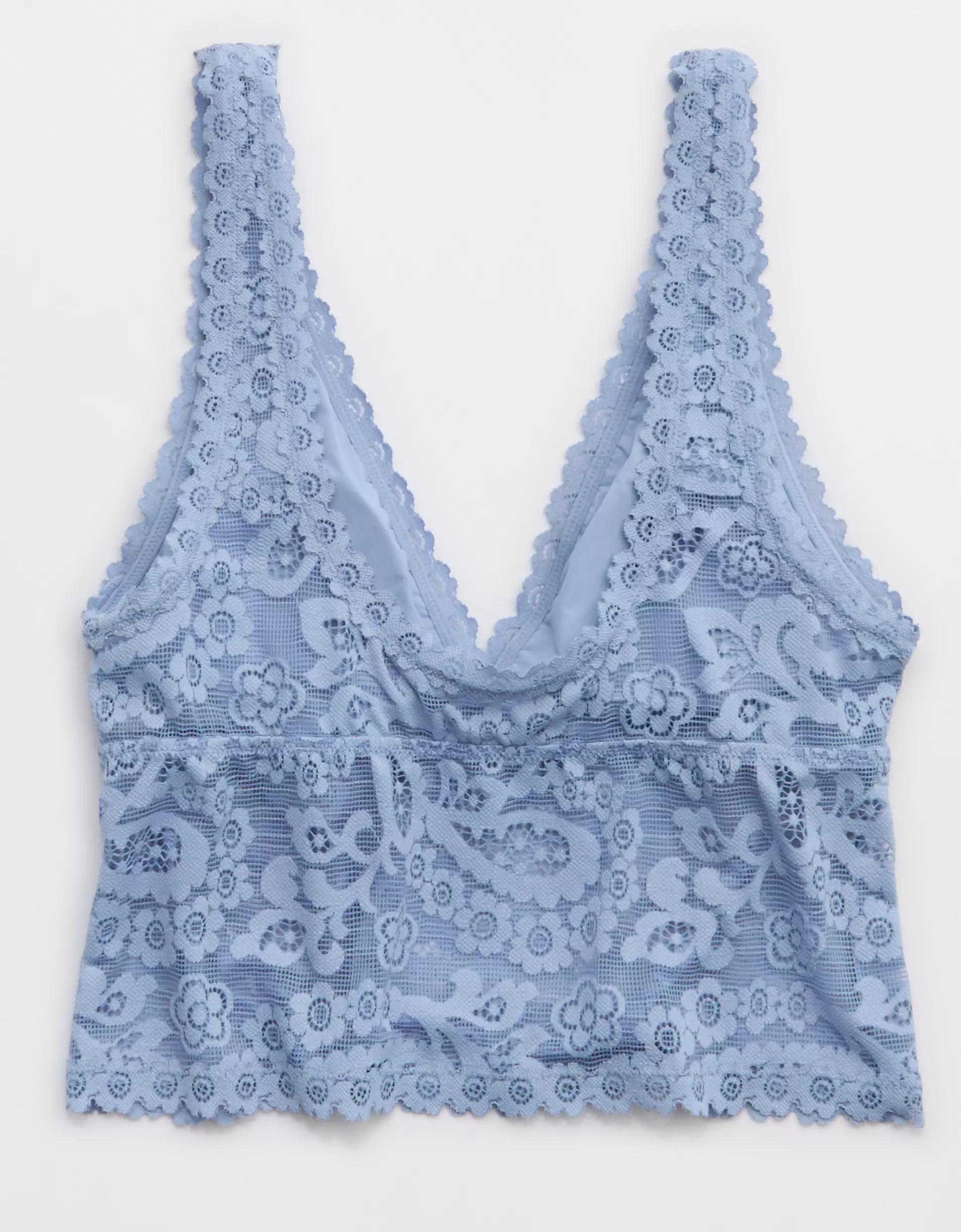 Show Off Paisley Lace Padded Plunge Tank Top Product Image