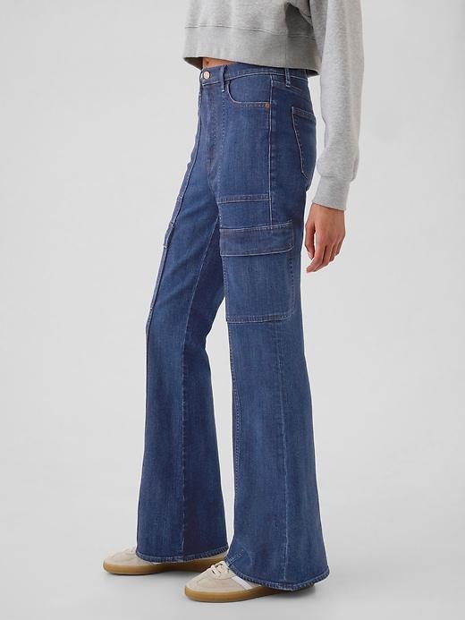 High Rise '70s Flare Jeans Product Image