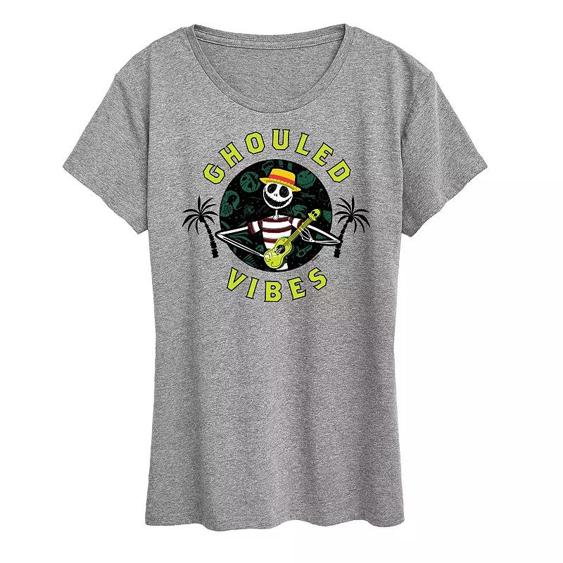 Disney's Nightmare Before Christmas Women's Summer Ghouled Vibes Graphic Tee,  Product Image